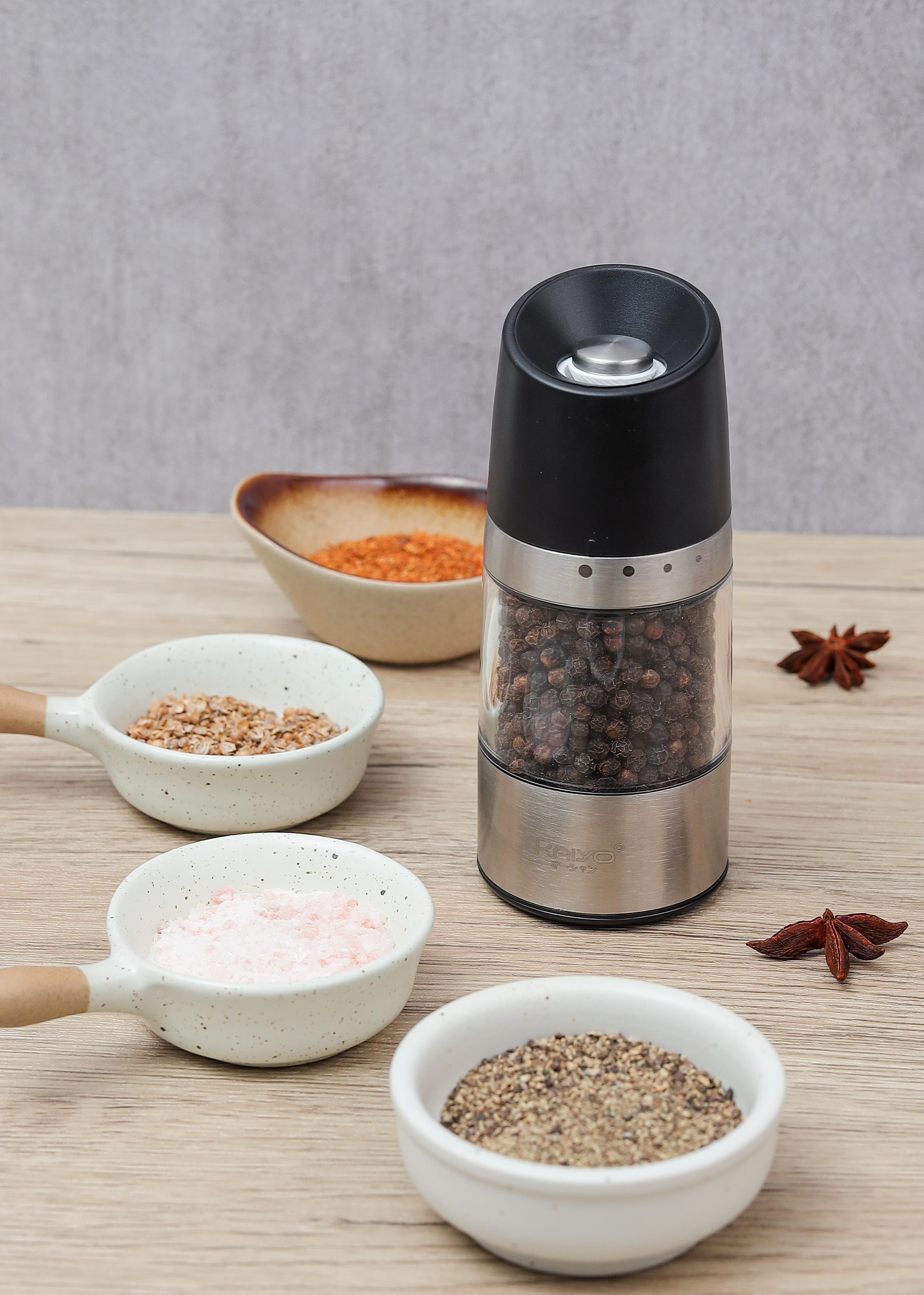 Dụng cụ xay tiêu lưỡi sứ Kaiyo [mã KPG-6179]