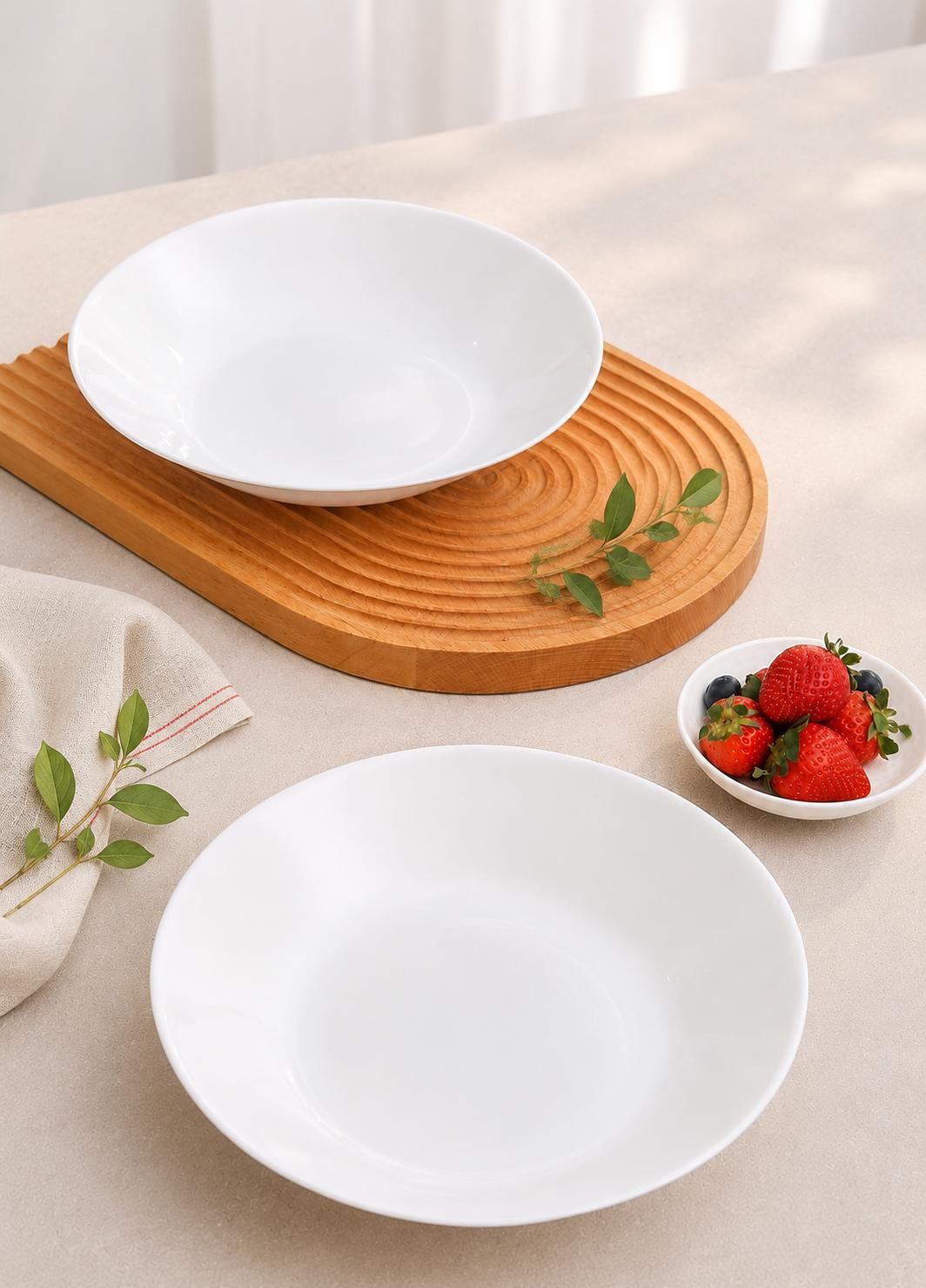 Set 4 đĩa sâu lòng Opal Kaiyo - size 23cm [mã KCT-5196]