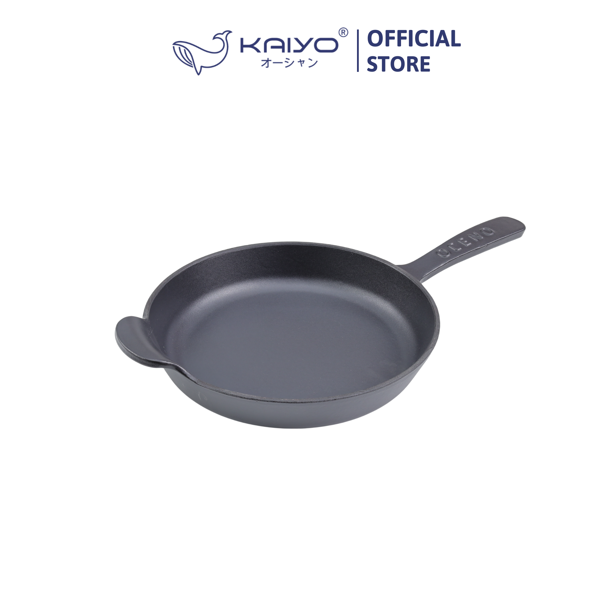 Chảo gang tròn Oceno size 22cm [mã OFR-1402]