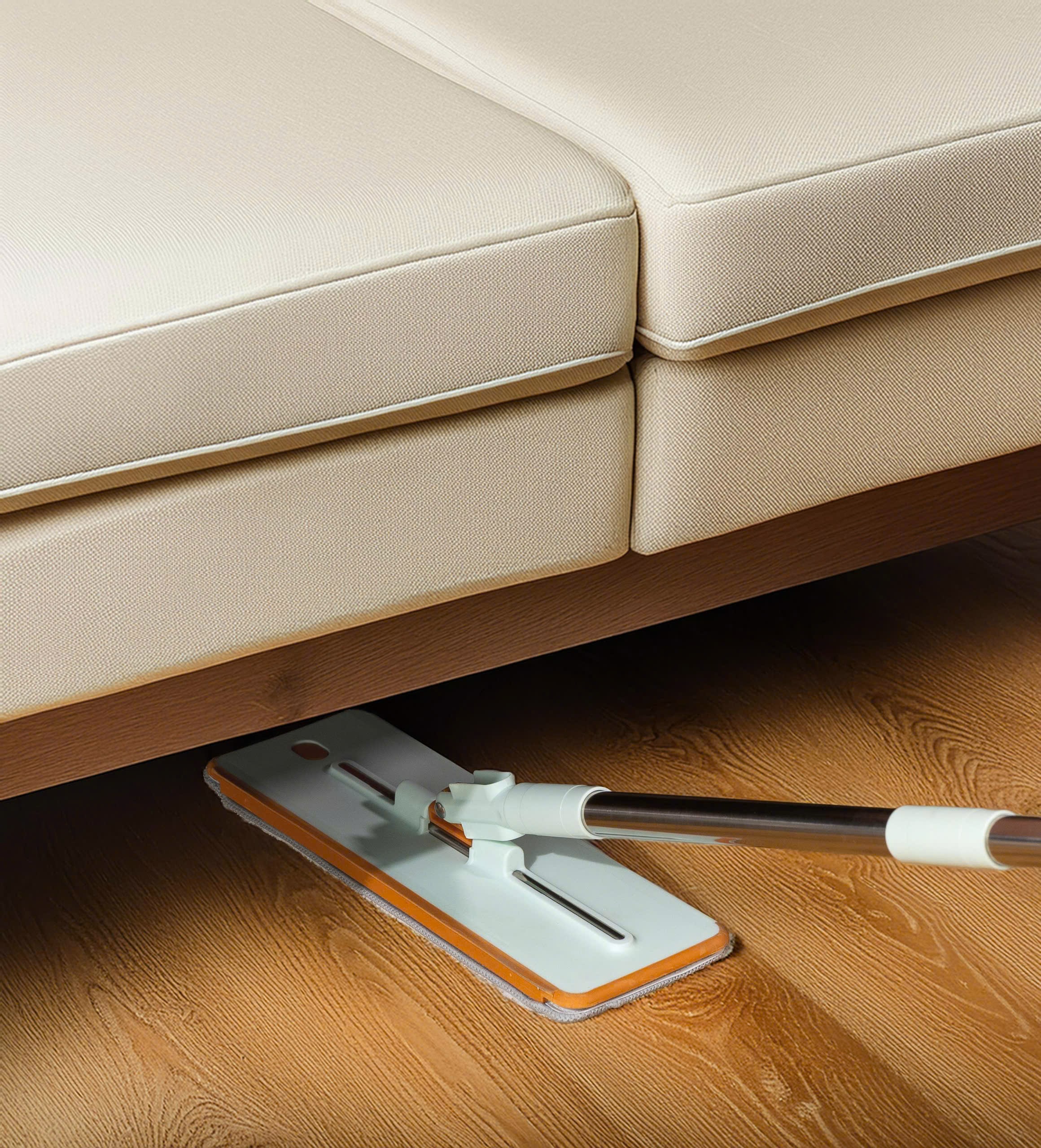 Cây lau nhà chữ nhật tách nước bẩn thông minh Kaiyo, màu xanh mint [mã KMP-8074]