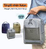 Túi Giữ Nhiệt Kaiyo, màu xanh rêu