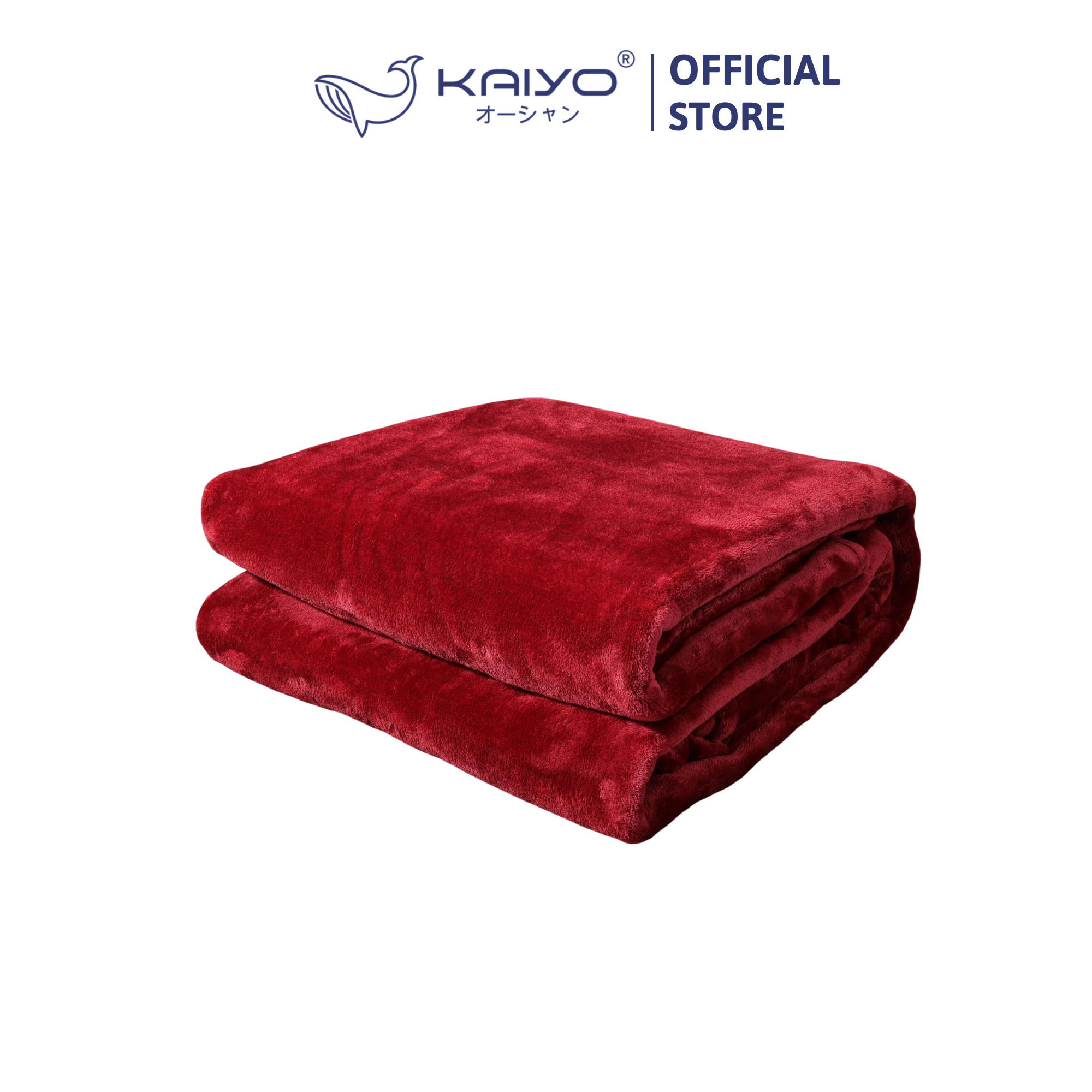Chăn băng lông tuyết Kaiyo 2m x 2m3, màu đỏ đun [mã KDB-9637]