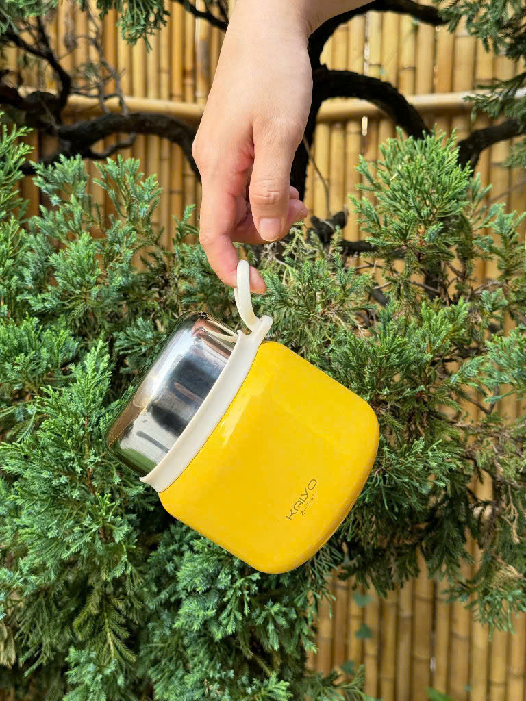 Bình ủ cháo Kaiyo, dung tích 500ml, màu vàng [mã KTJ-3970]