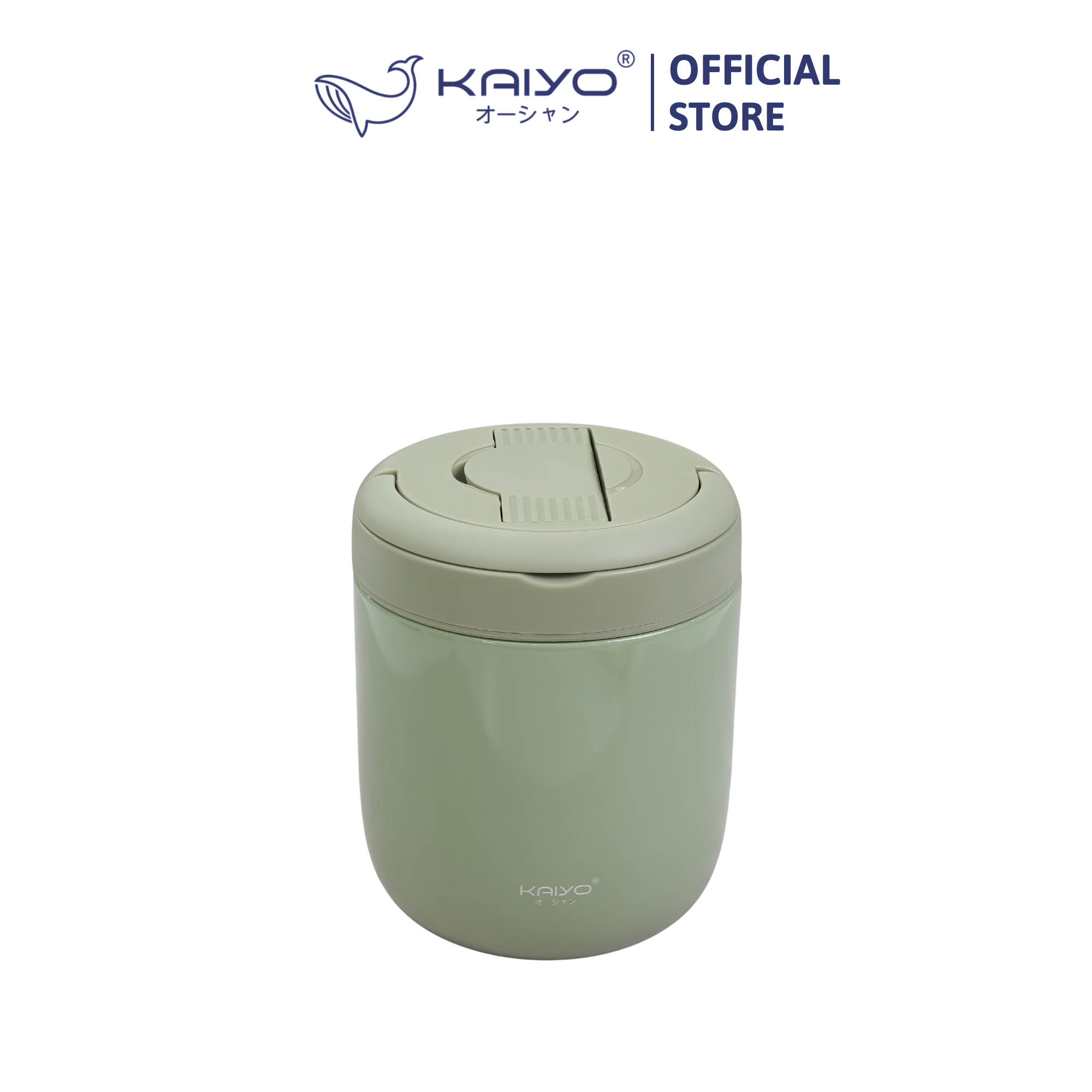 Cặp lồng giữ nhiệt 3 ngăn Kaiyo, dung tích 1.3L màu xanh mint [mã KVL-1549]