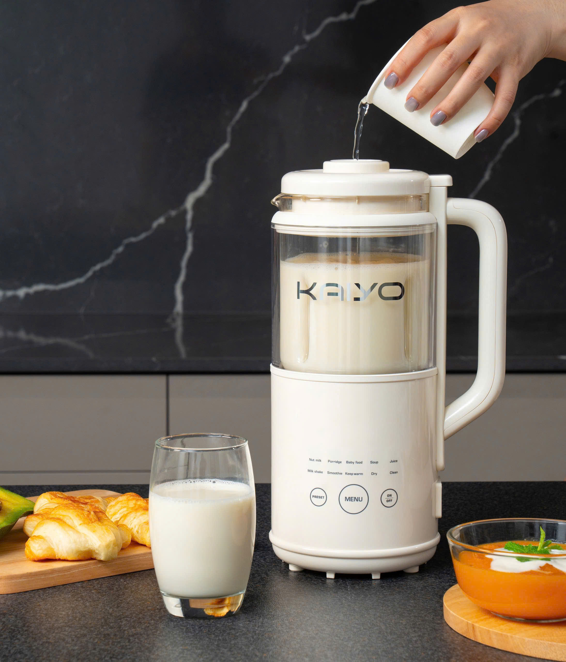 Máy làm sữa hạt đa năng Kaiyo 1L
