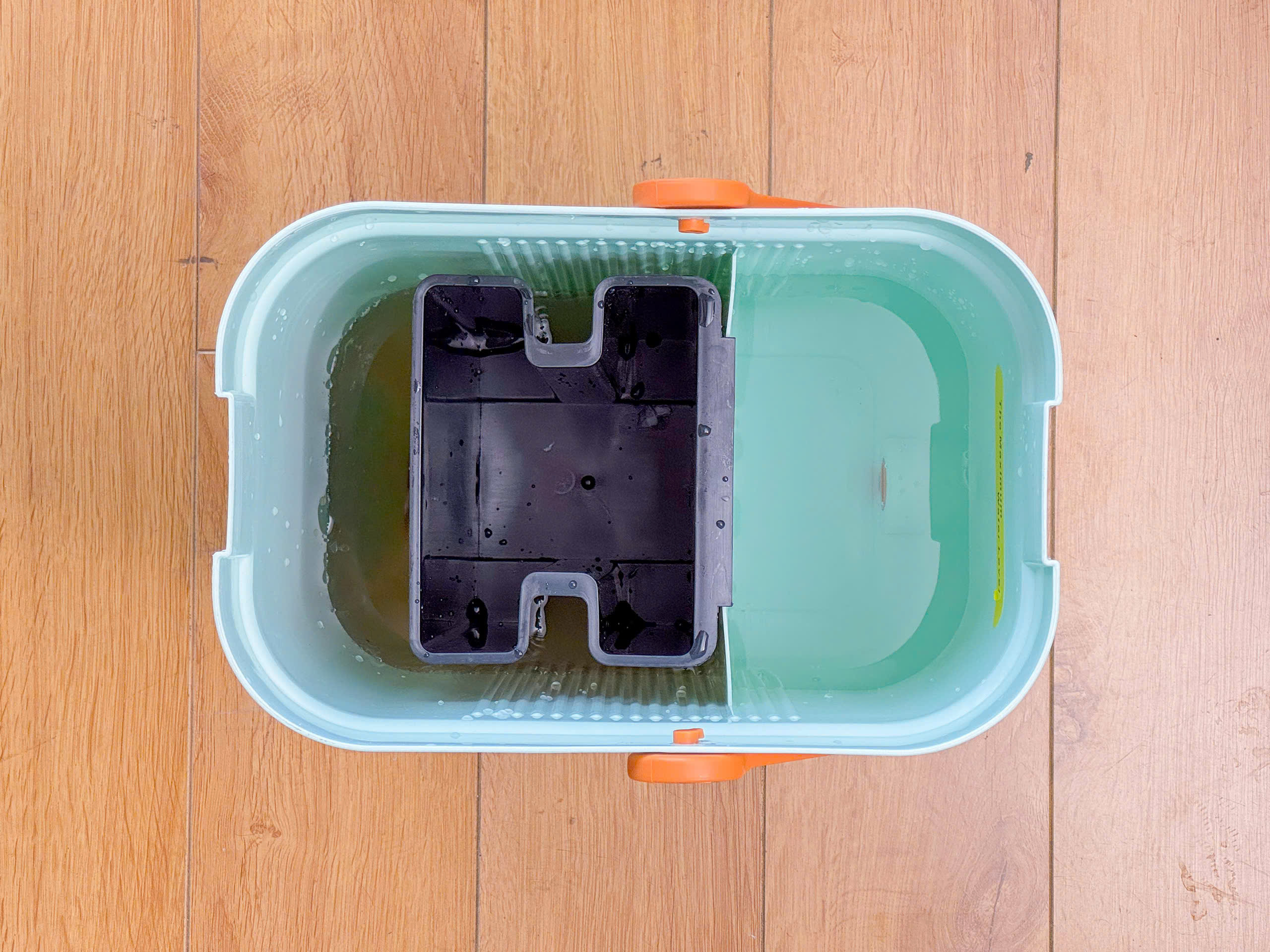 Cây lau nhà chữ nhật tách nước bẩn thông minh Kaiyo, màu xanh mint [mã KMP-8074]