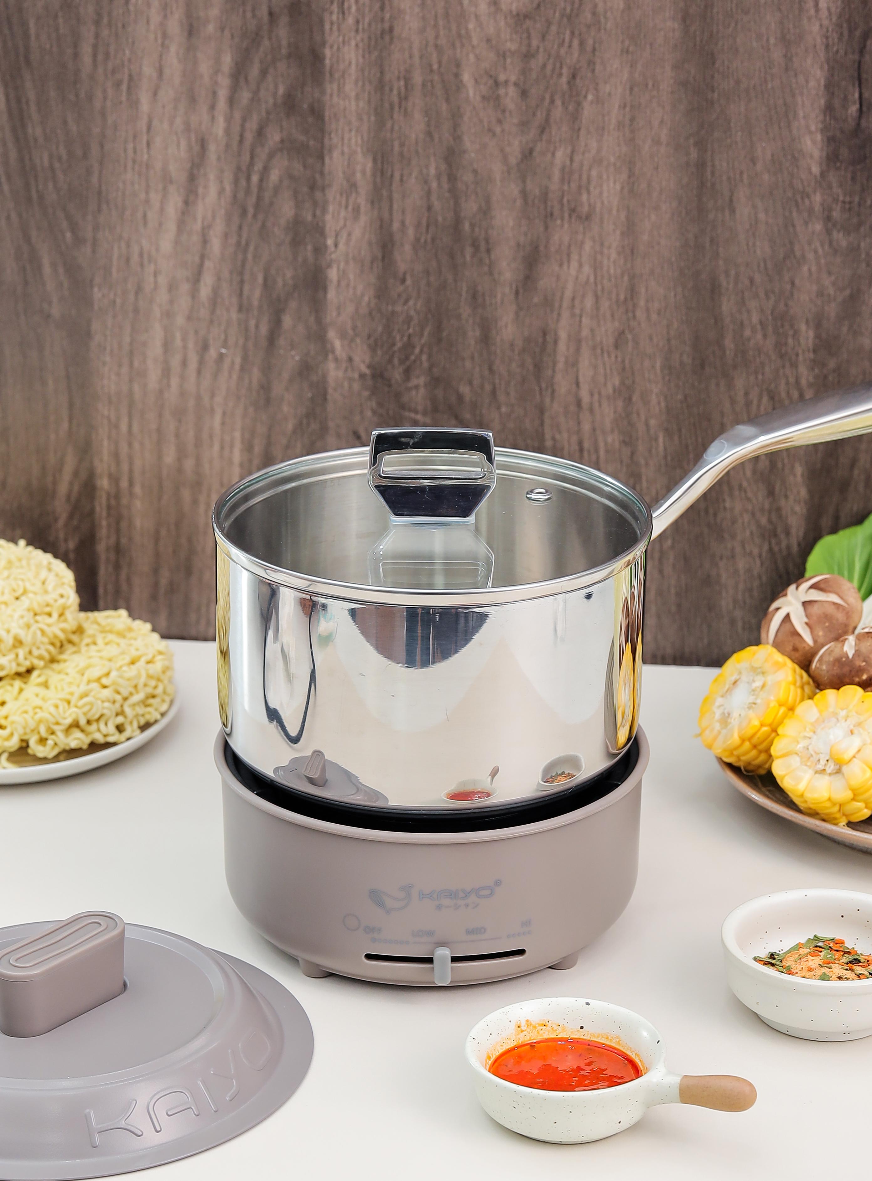 Nồi lẩu điện di động đa năng Kaiyo, dung tích 2.0L, Model KPP-065 [mã KPP-0658]