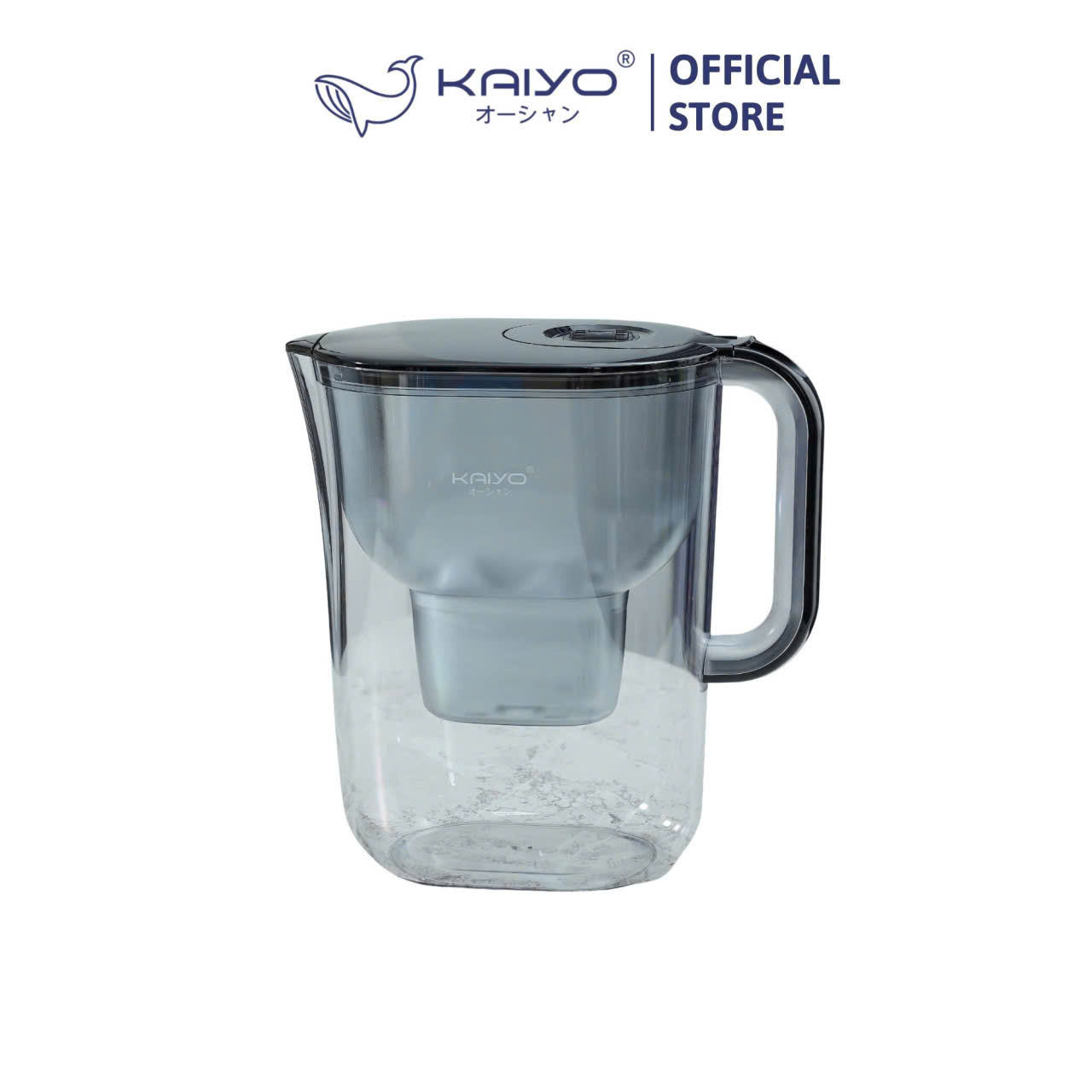 Bình lọc nước đa năng Kaiyo màu ghi, dung tích 4.2L [mã KWF-8296]
