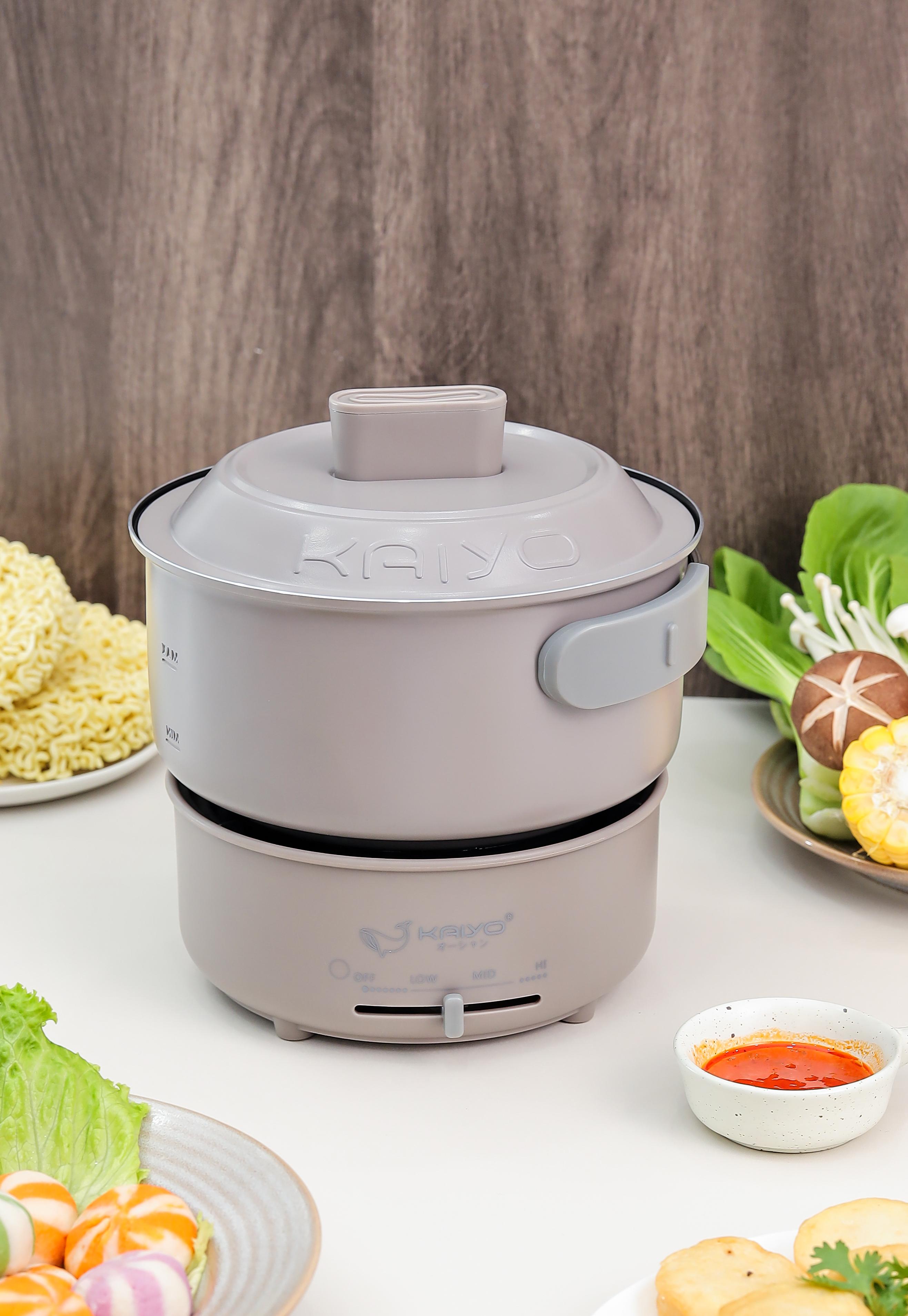 Nồi lẩu điện di động đa năng Kaiyo, dung tích 2.0L, Model KPP-065 [mã KPP-0658]