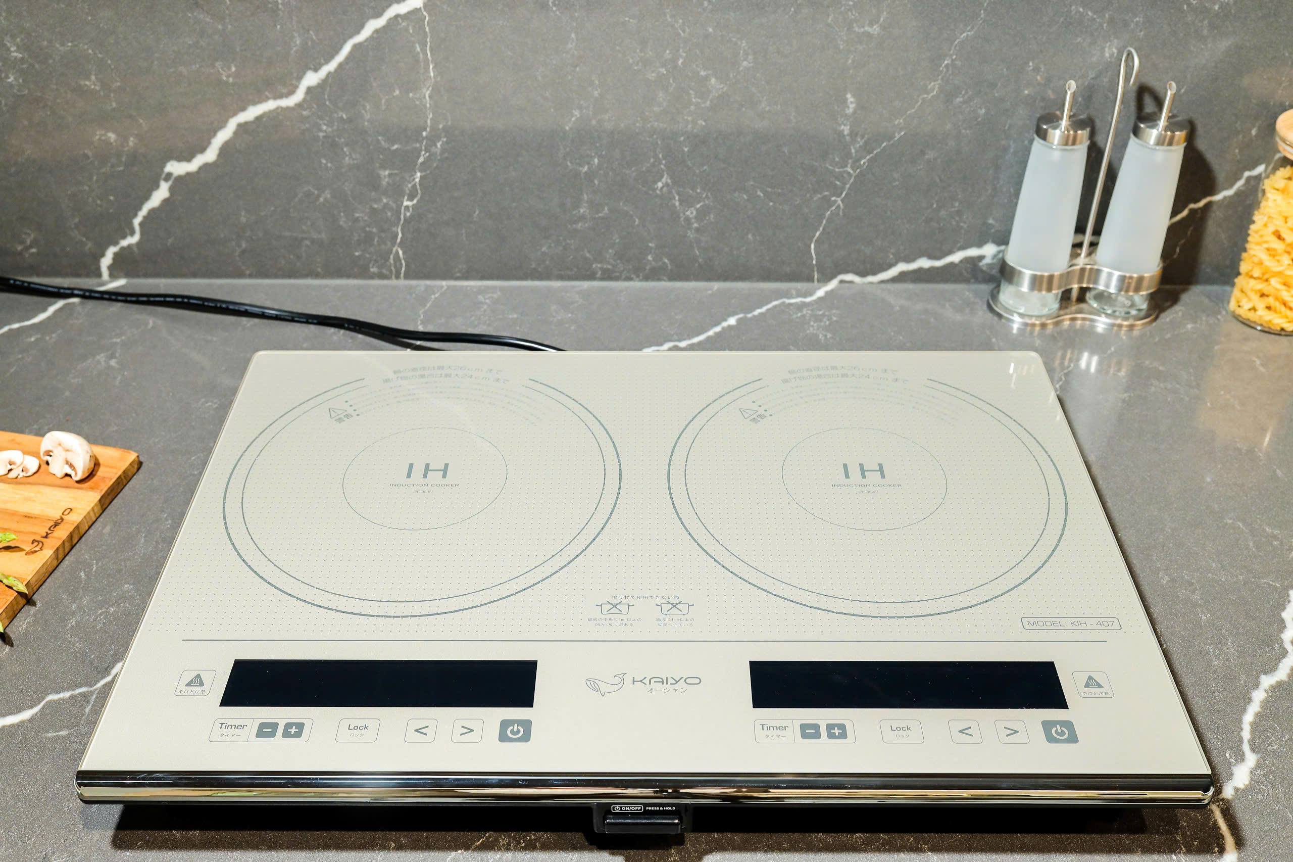 Bếp từ đôi lõi đồng Kaiyo [KIH-407]