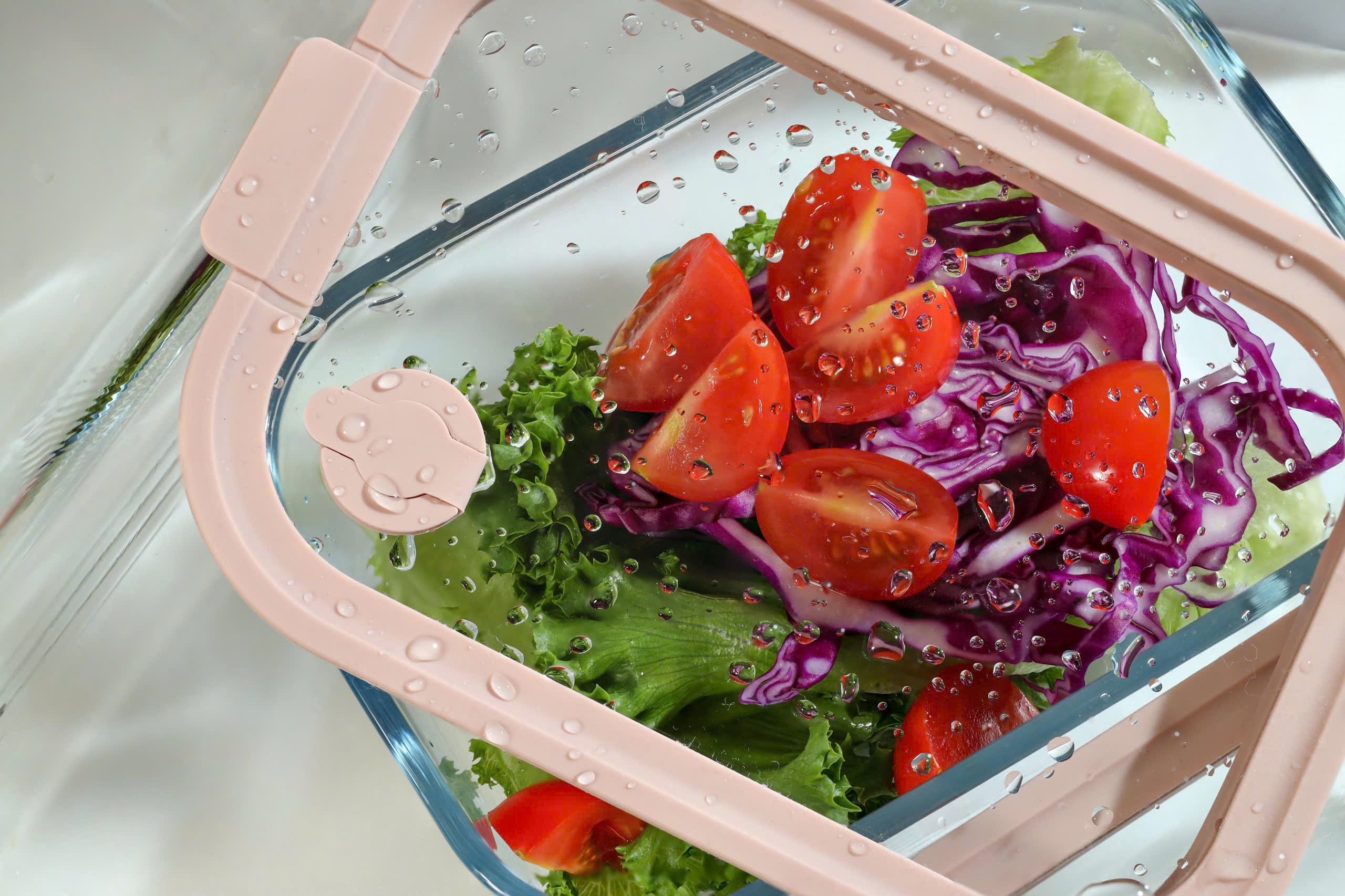 Hộp đựng thực phẩm thuỷ tinh chịu nhiệt borosilicate hình chữ nhật dáng sâu Kaiyo 470ml [mã KFC-5295]