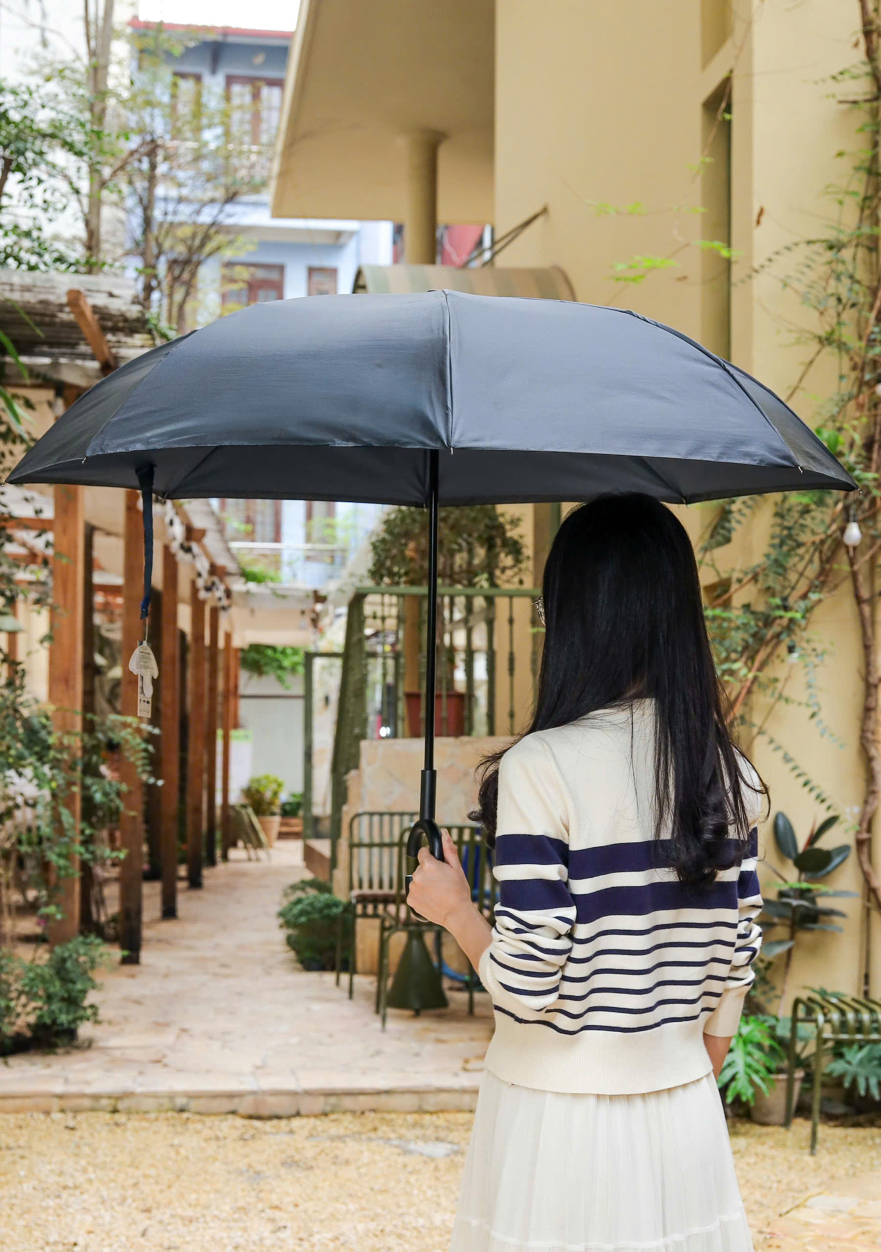 Ô gấp ngược thông minh Kaiyo, màu xanh rêu [mã KCU-9590]