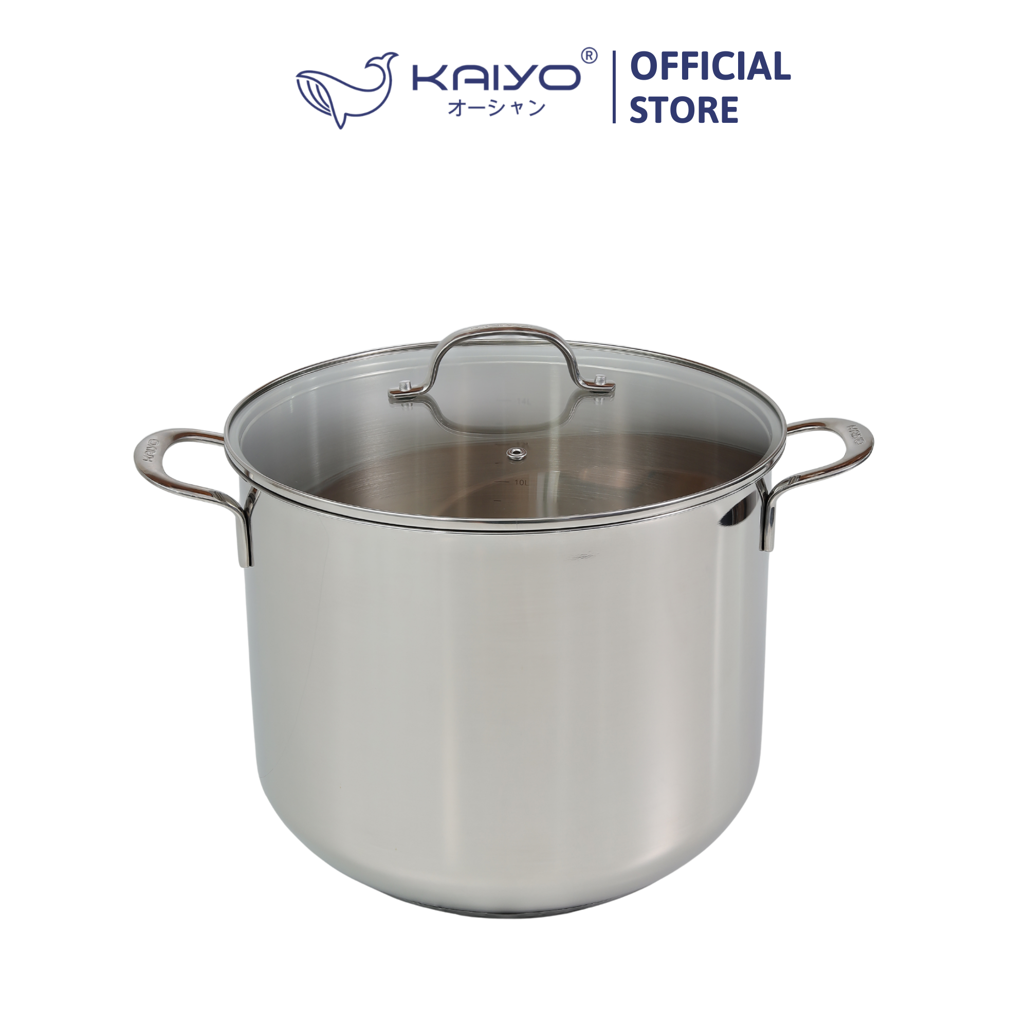 Nồi luộc gà inox inox 304 Kaiyo, dung tích 16L [mã KIC-1525]