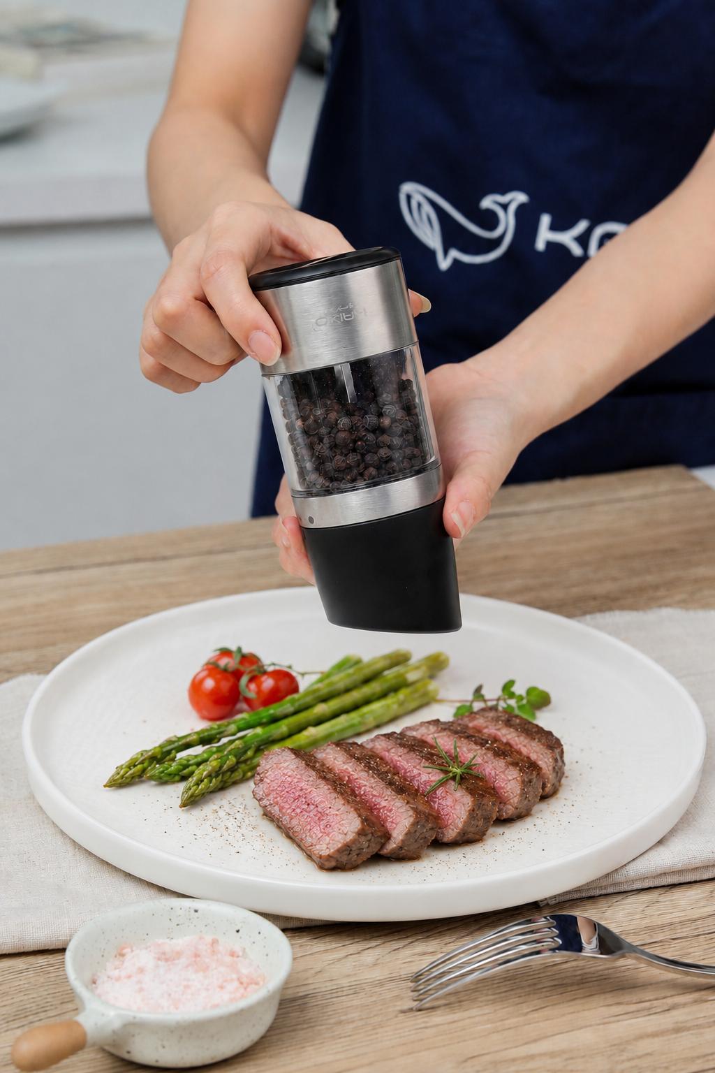 Dụng cụ xay tiêu lưỡi sứ Kaiyo [mã KPG-6179]