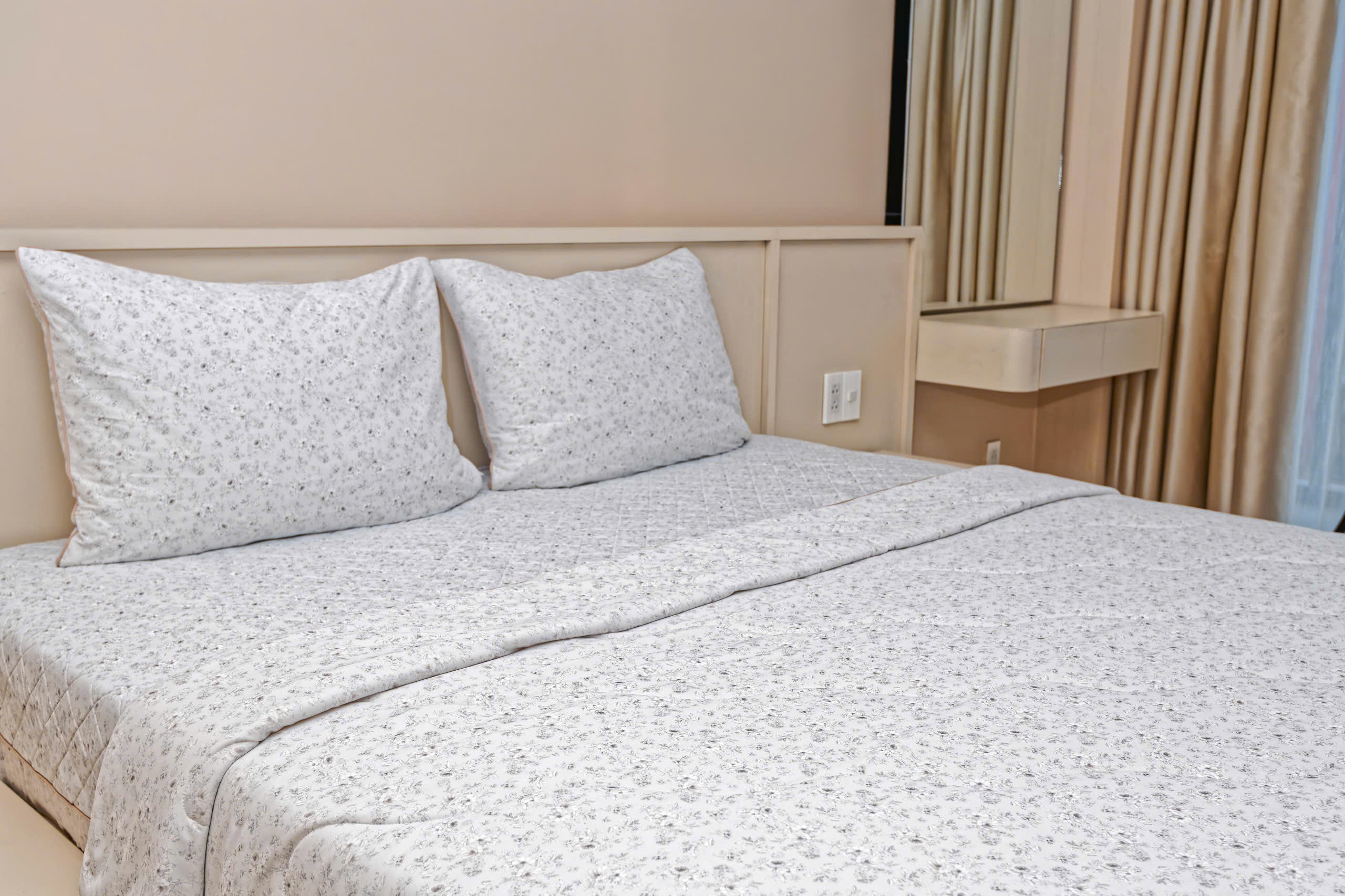 Ga lạnh Kaiyo, kích thước 2m*2m2, họa tiết hoa nền ghi [KMP-9521]