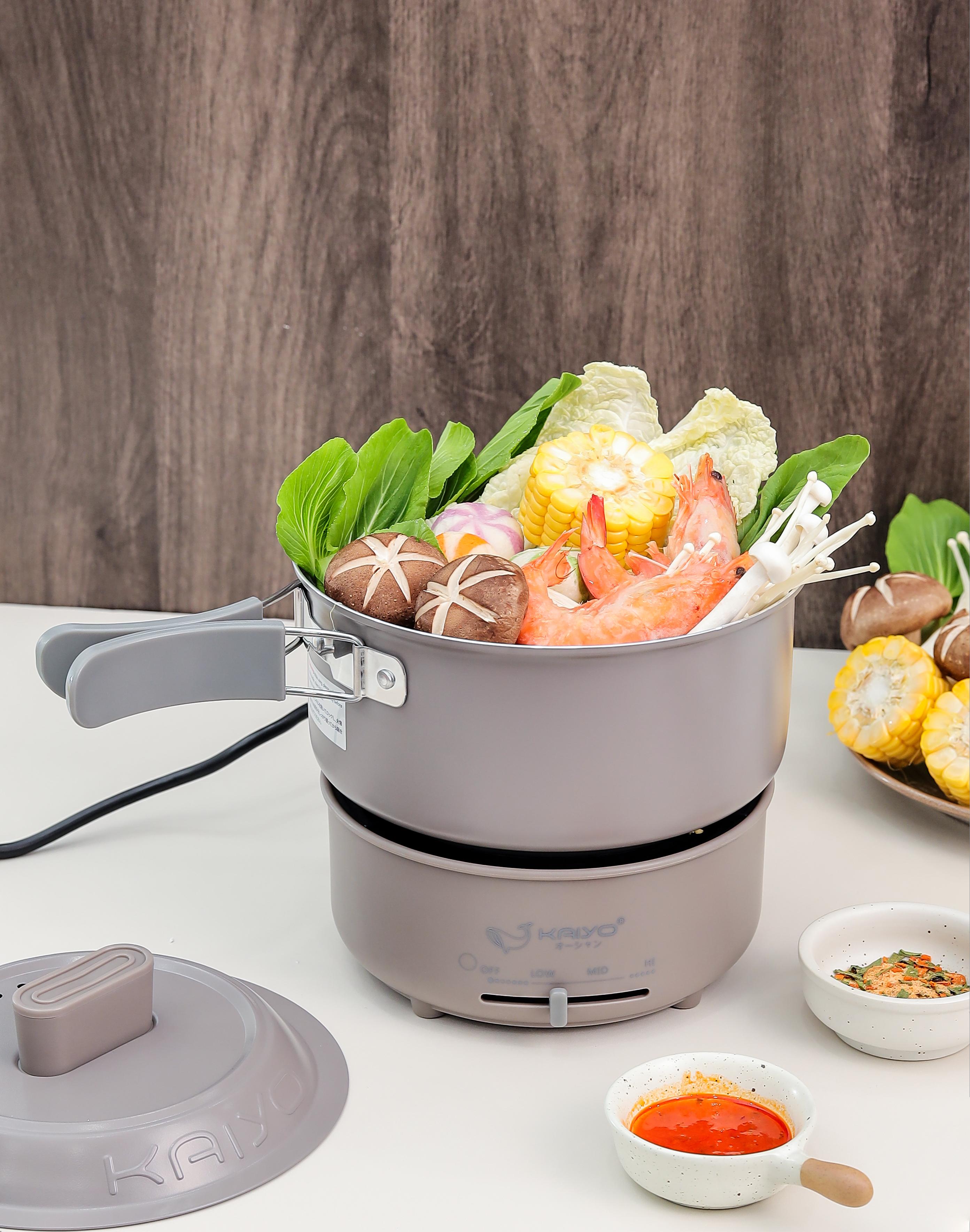 Nồi lẩu điện di động đa năng Kaiyo, dung tích 2.0L, Model KPP-065 [mã KPP-0658]