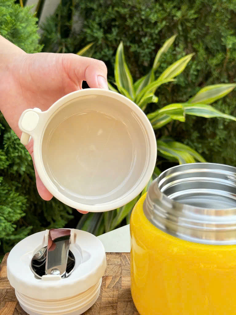 Bình ủ cháo Kaiyo, dung tích 500ml, màu vàng [mã KTJ-3970]