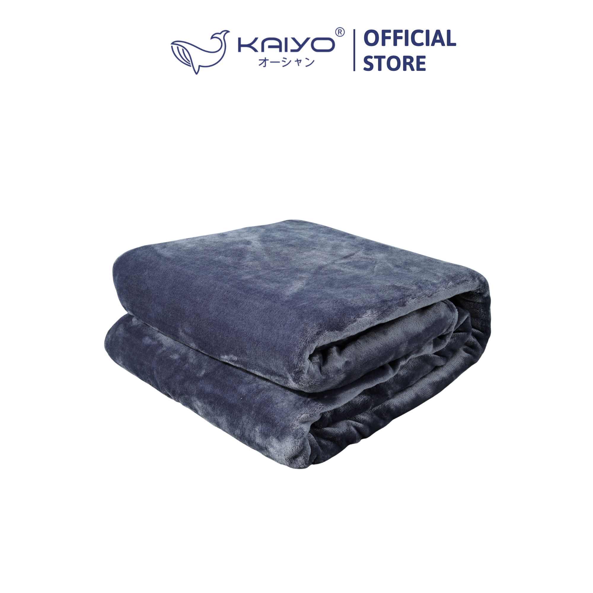 Chăn băng lông tuyết Kaiyo 2m x 2m3, màu xanh navy [mã KDB-9644]