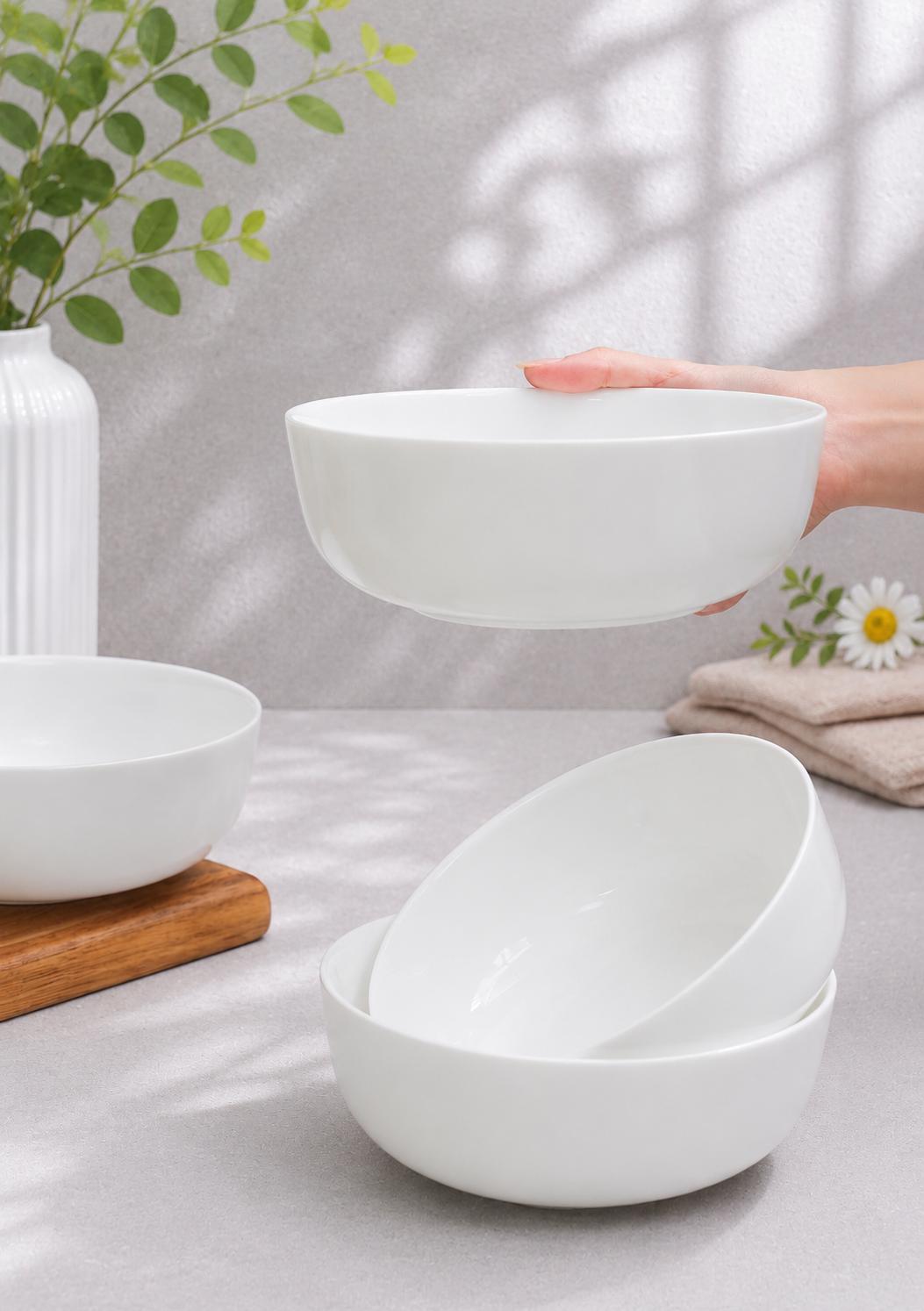 Set 4 bát tô thành thấp dáng bầu Opal Kaiyo - size 16cm [mã KCT-5202]