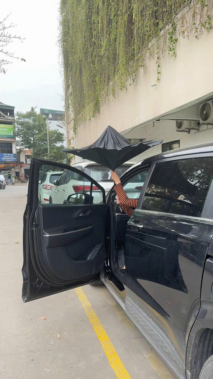 Ô gấp ngược thông minh Kaiyo, màu xanh navy [mã KCU-9583]