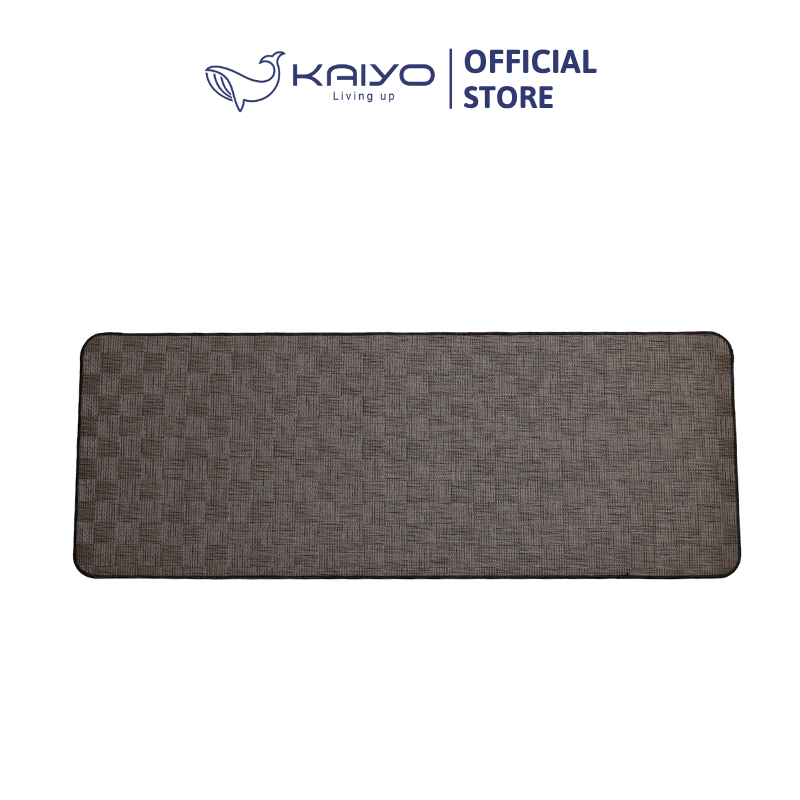 Thảm nhà bếp chống nước Kaiyo, size L 45 x 120cm màu nâu [mã KKM-9415]