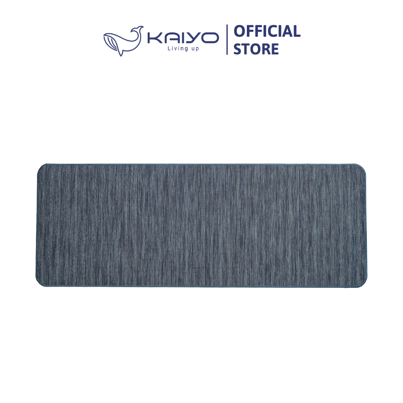 Thảm nhà bếp chống nước Kaiyo, size L 45 x 120cm màu xanh [mã KKM-9439]