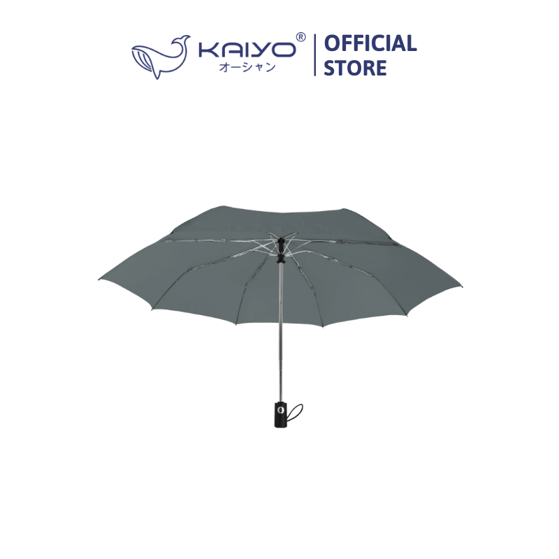 Ô tự động 2 chiều ghi nhớ nếp gấp Kaiyo, màu ghi [mã KCU-9569]