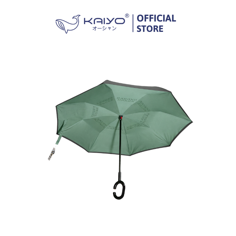 Ô gấp ngược thông minh Kaiyo, màu xanh rêu [mã KCU-9590]