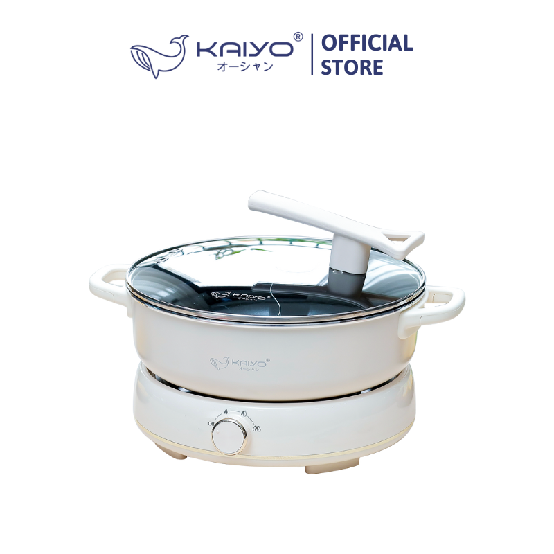 Nồi lẩu điện 2 ngăn Kaiyo, model KHP-064