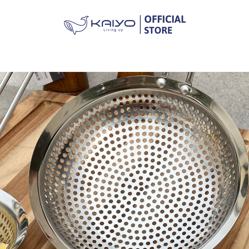 Muôi vớt inox 304 cỡ lớn nguyên khối Kaiyo 16,5cm | CÔNG TY TNHH THƯƠNG ...