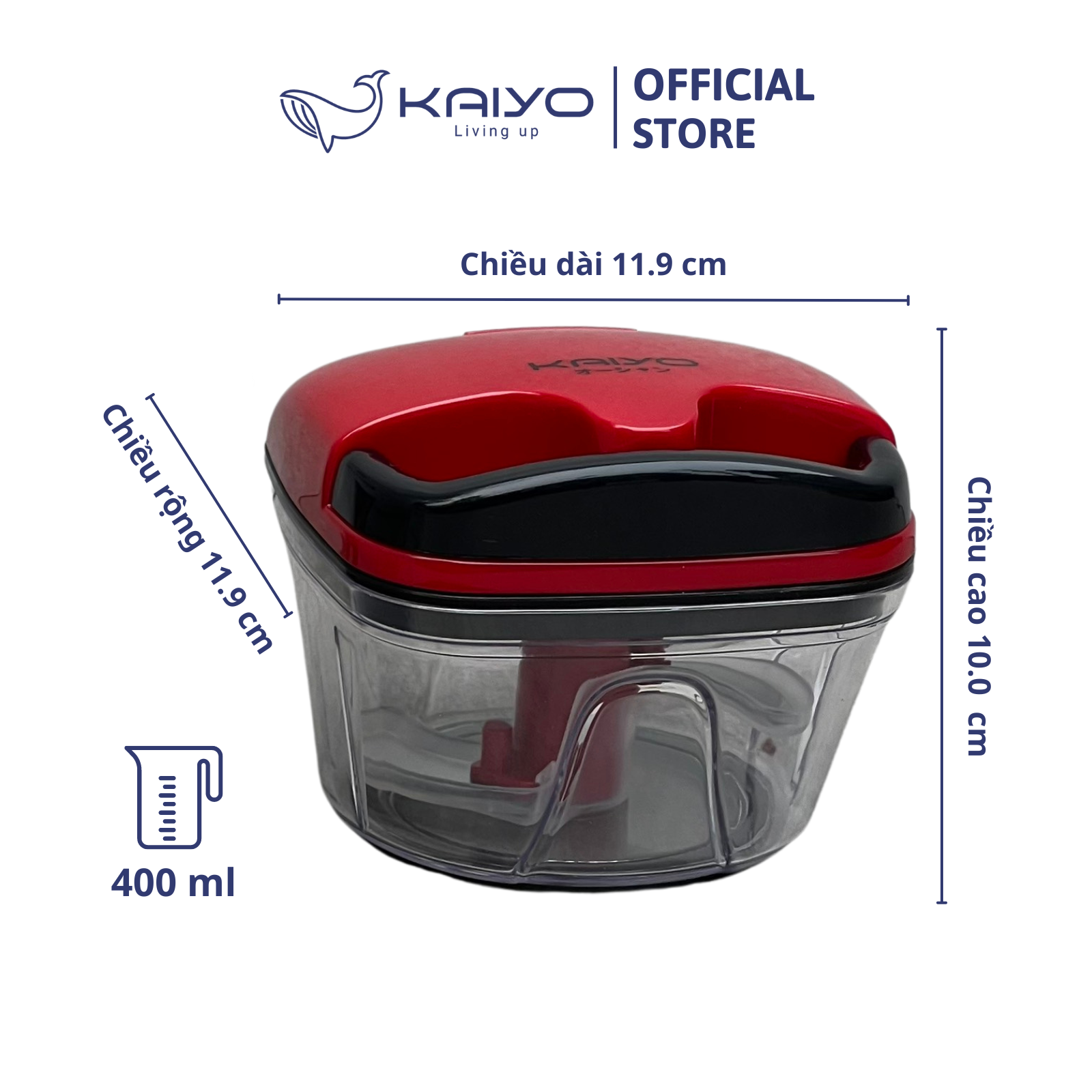 Xay tỏi ớt Kaiyo 400ml