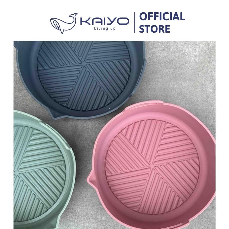 Khay silicon Kaiyo dùng cho nồi chiên không dầu, lò nướng