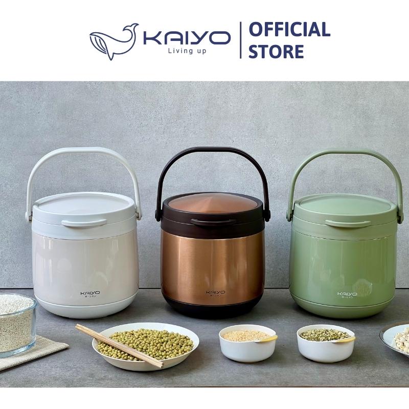 Nồi ủ Kaiyo màu xanh mint 4,5L