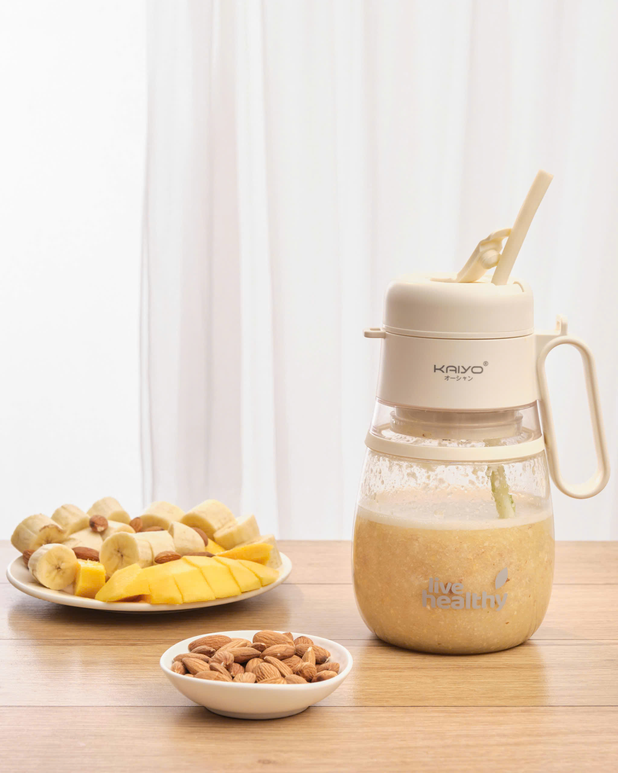 Máy xay sinh tố cầm tay Kaiyo KHB-417, dung tích 1L