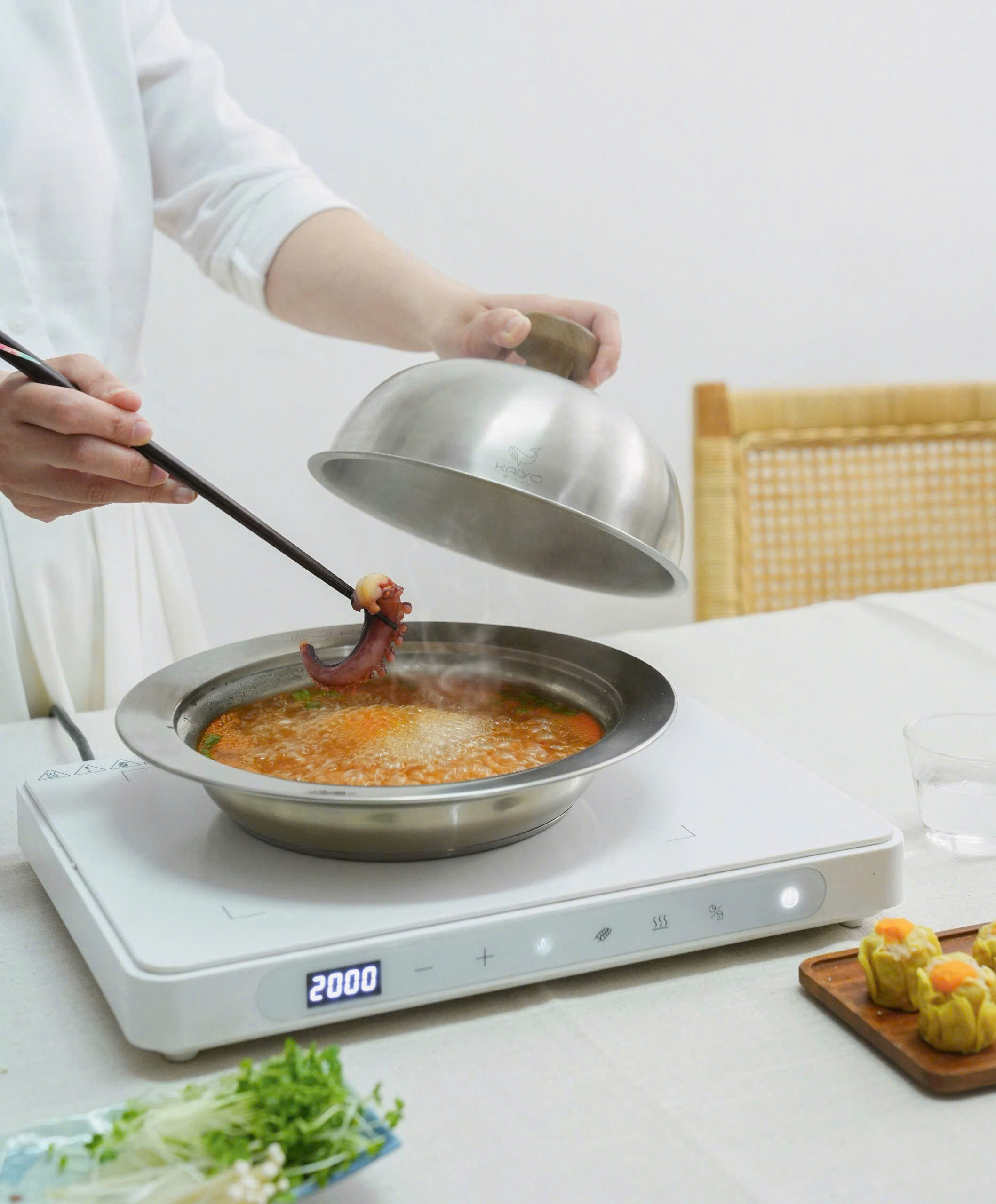 Nồi hấp inox đa năng Kaiyo