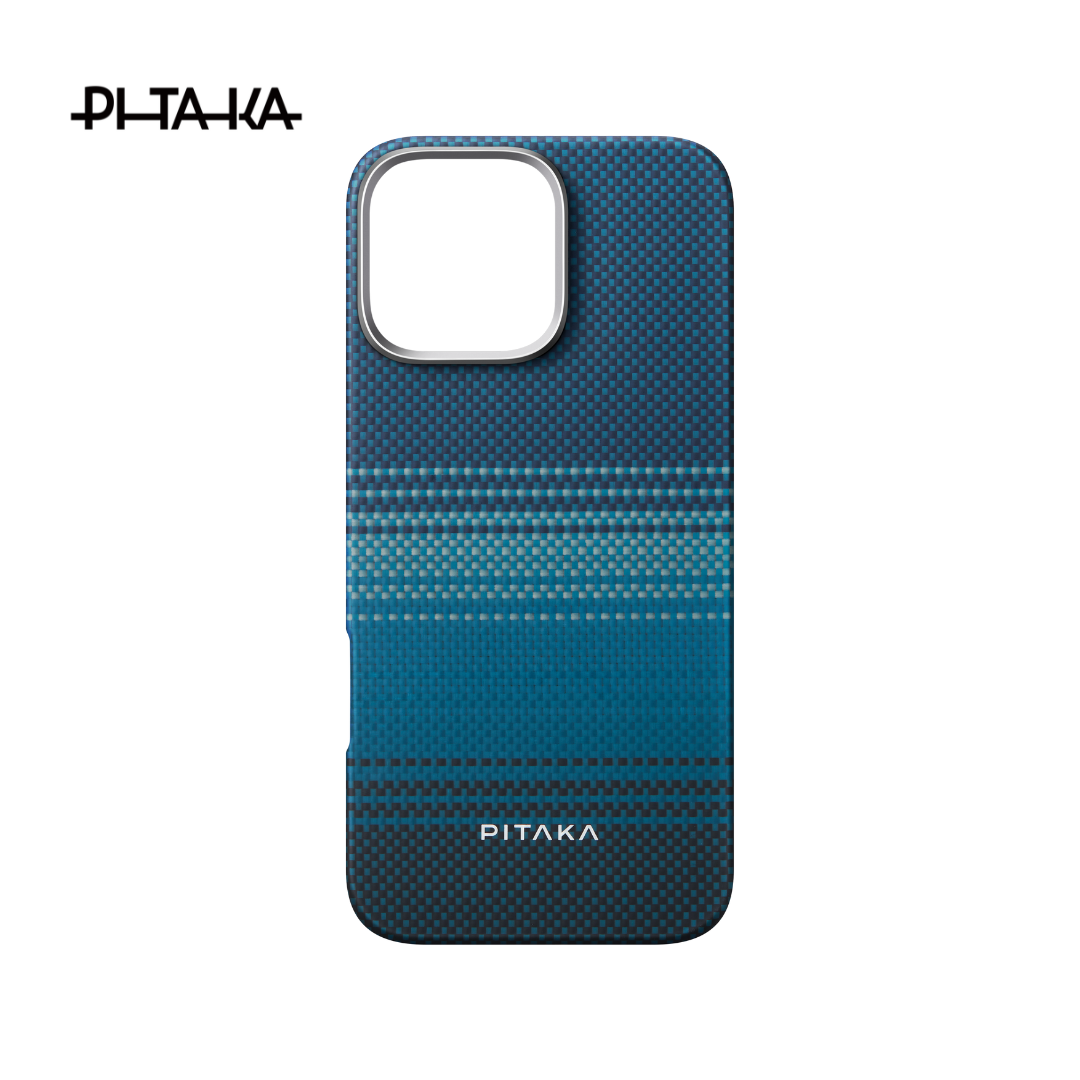 Ốp lưng iPhone 16 Pro Max - PITAKA Tactile Woven - Moonrise - KI1601MOM