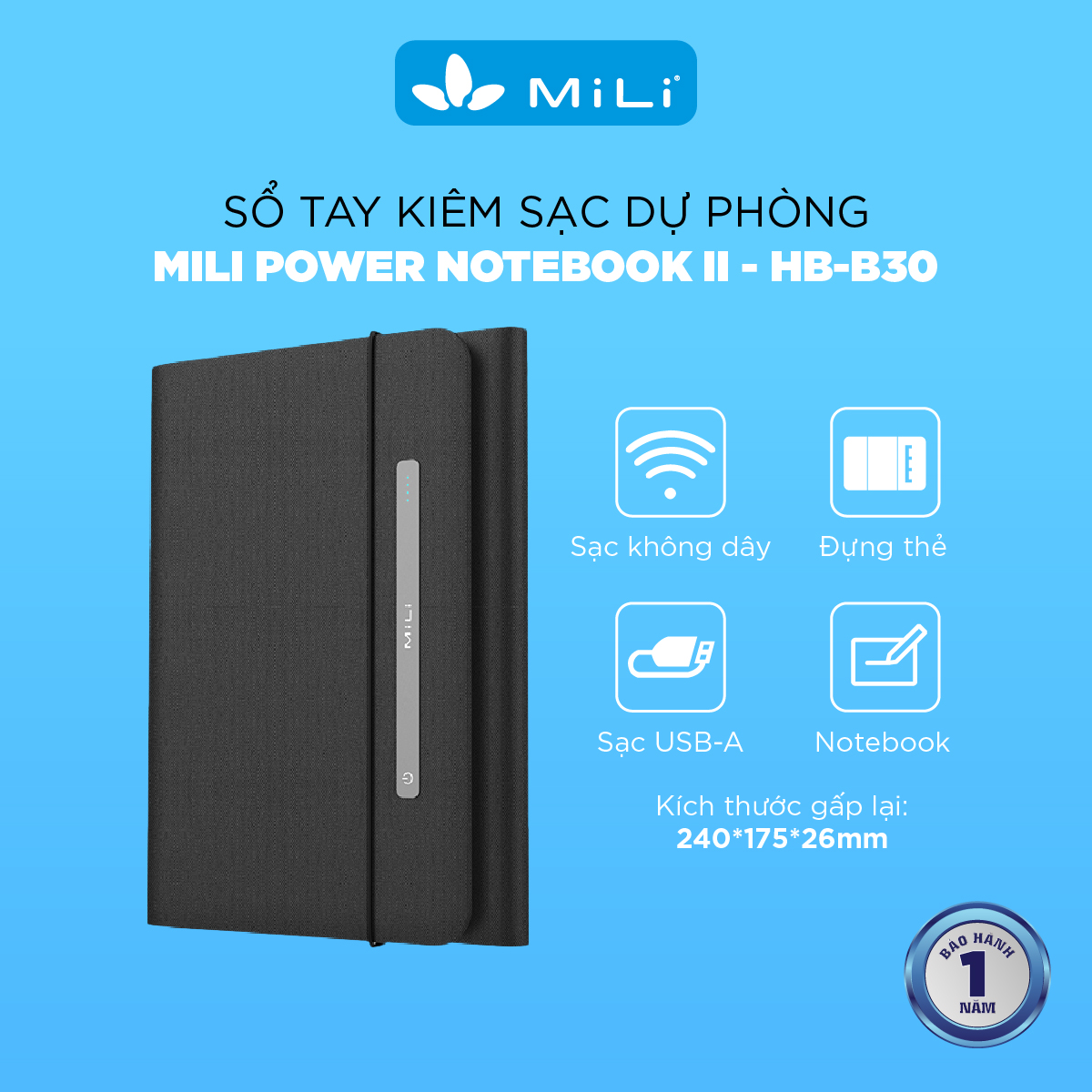 MILI POWER RA MẮT THỊ TRƯỜNG VIỆT NAM VỚI SẢN PHẨM PIN SẠC DỰ PHÒNG CAO CẤP