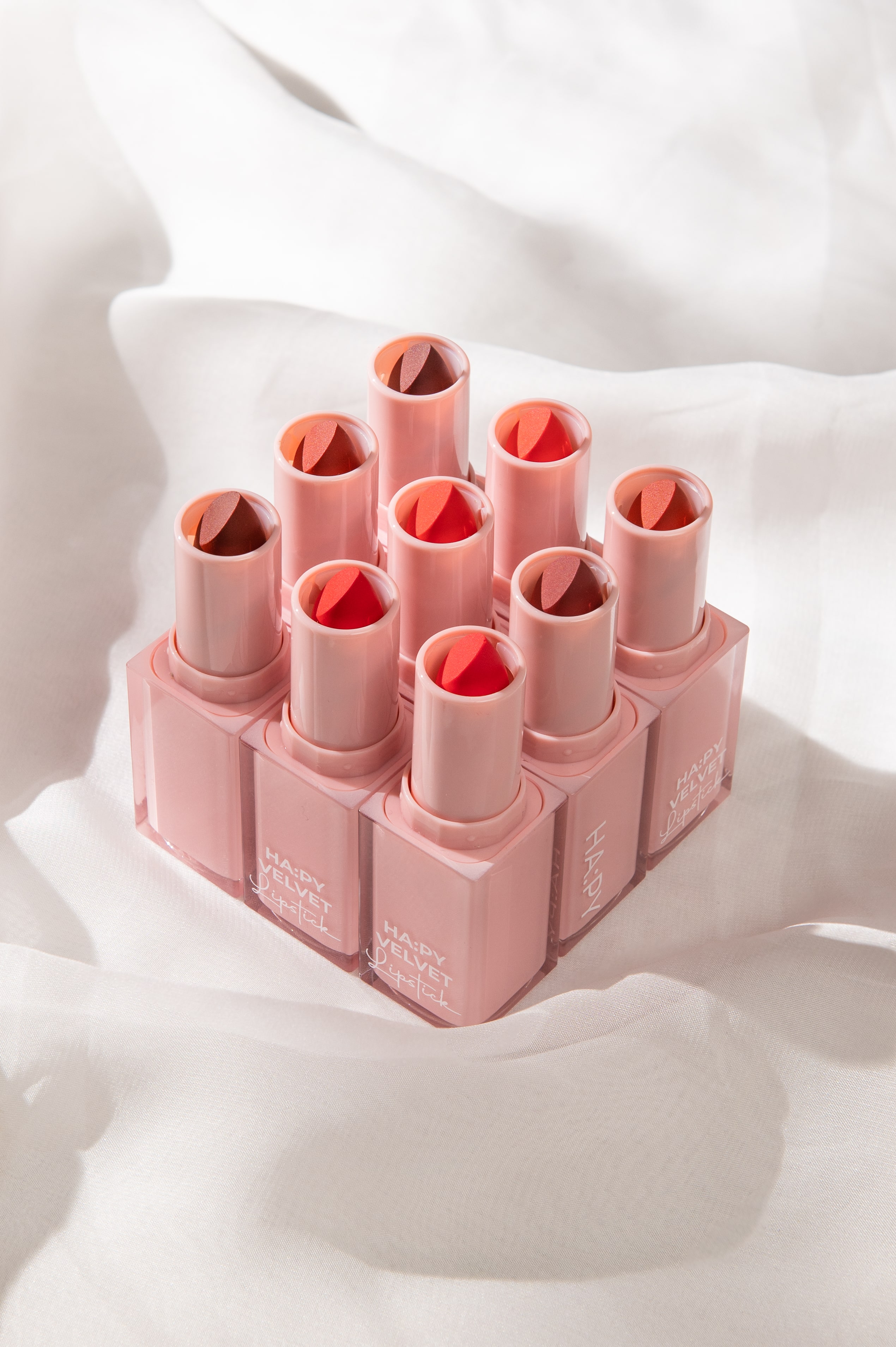 HA:PY VELVET LIPSTICK - Son sáp mềm mịn siêu bền màu đến 8h