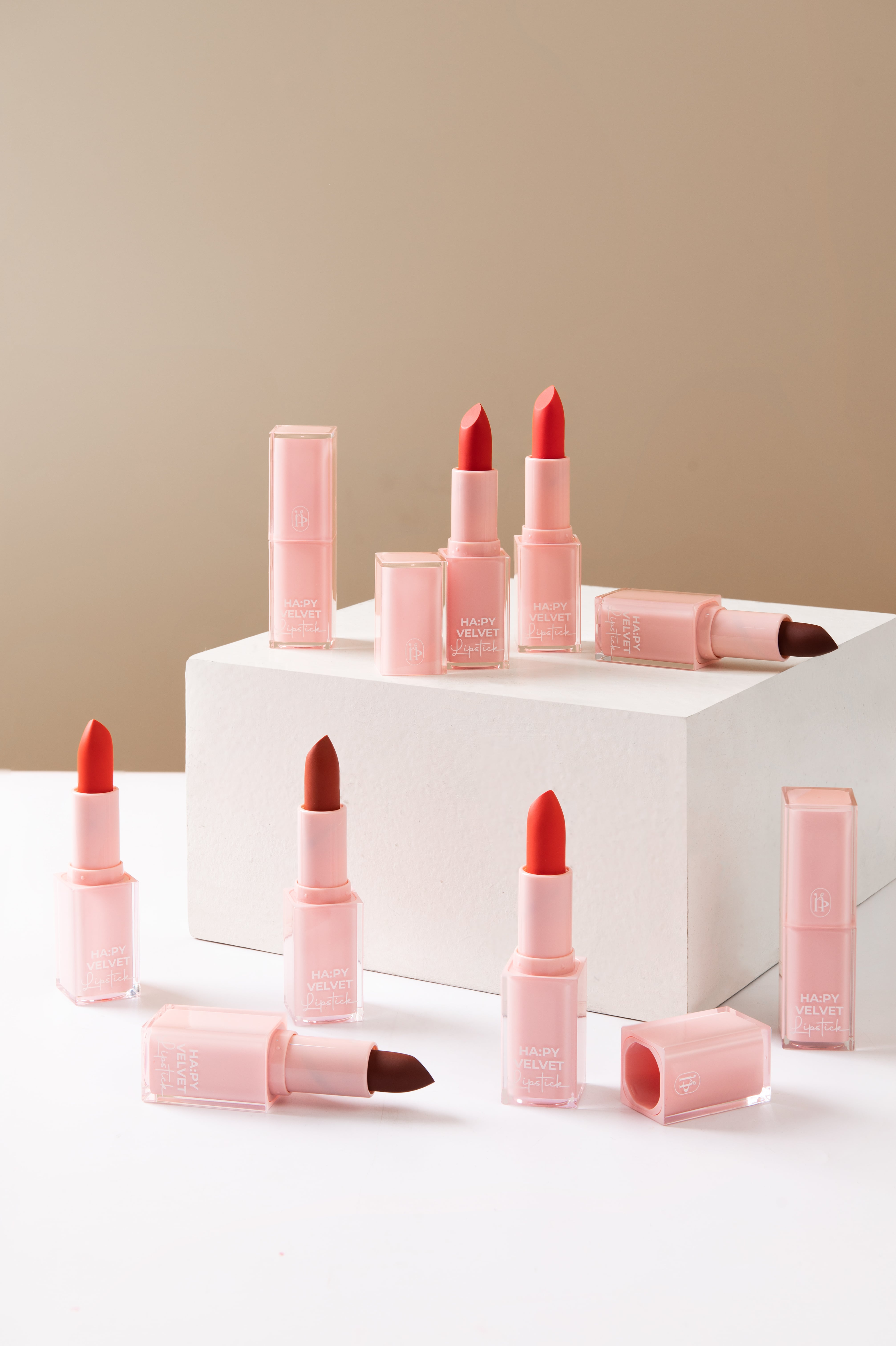 HA:PY VELVET LIPSTICK - Son sáp mềm mịn siêu bền màu đến 8h