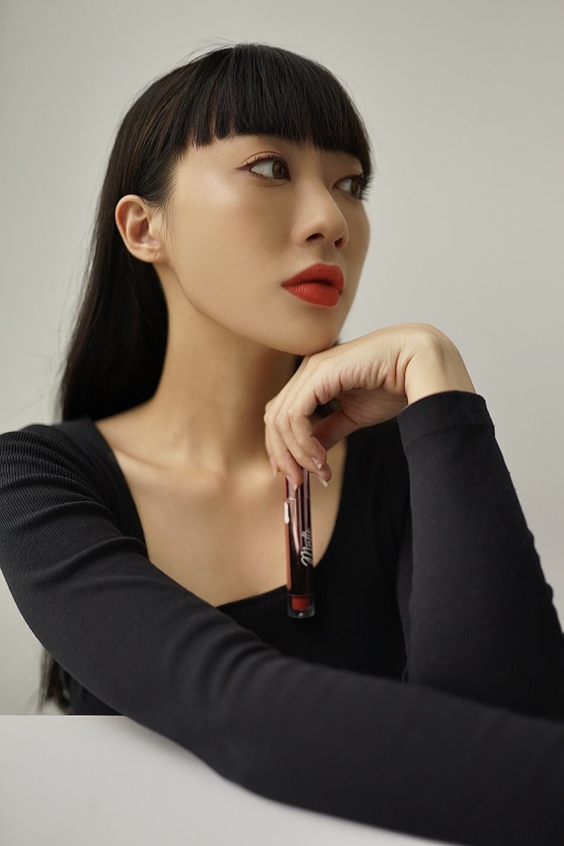 HAPY MATTE LIPCREAM - H01 ĐỎ CAM