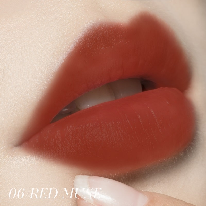 HAPY MATTE LIPCREAM - H06 ĐỎ NHUNG