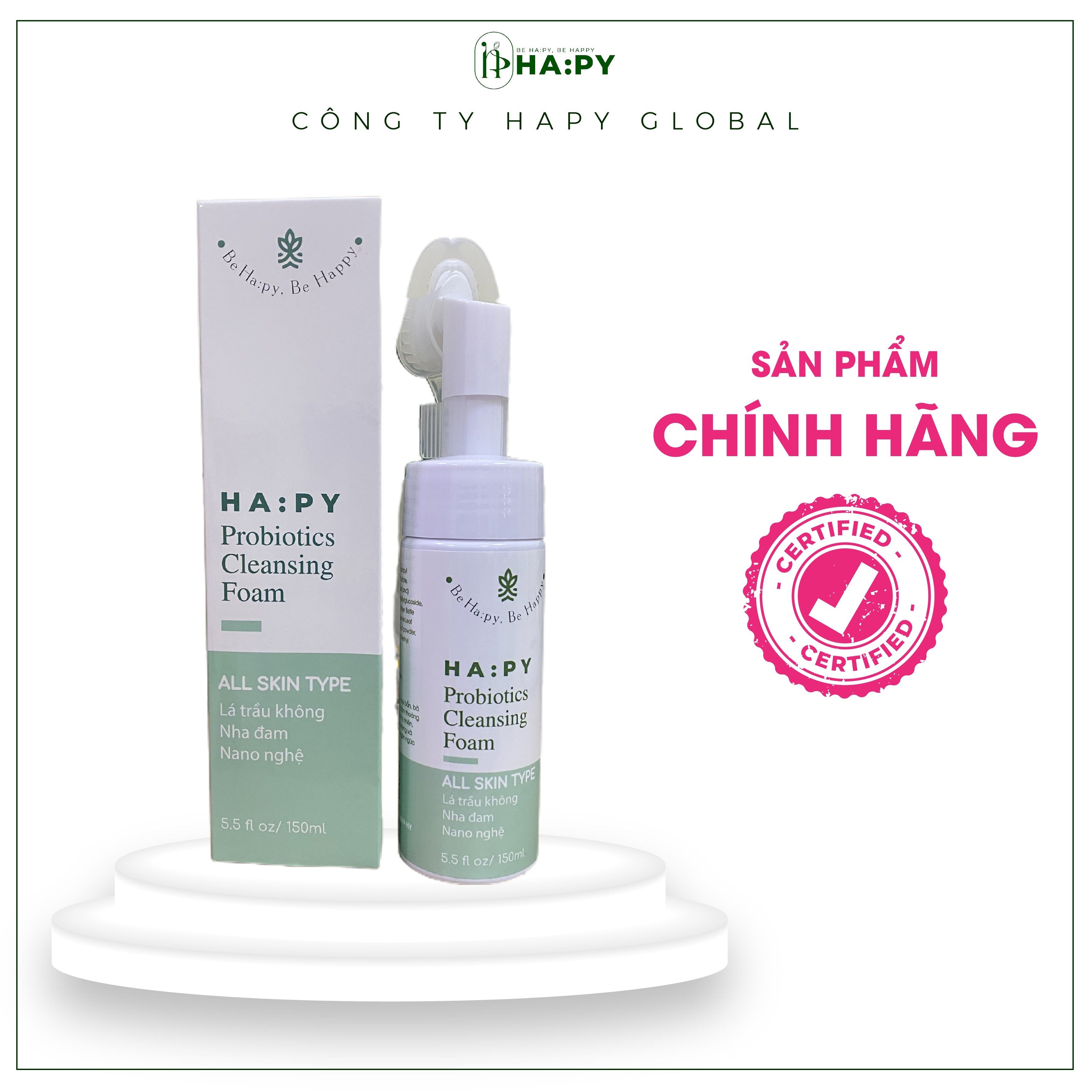 Mini Garden Cleasing Foam - Bọt Rửa Mặt Trầu Không