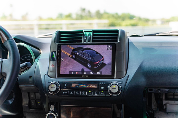 Màn hình android liền camera 360