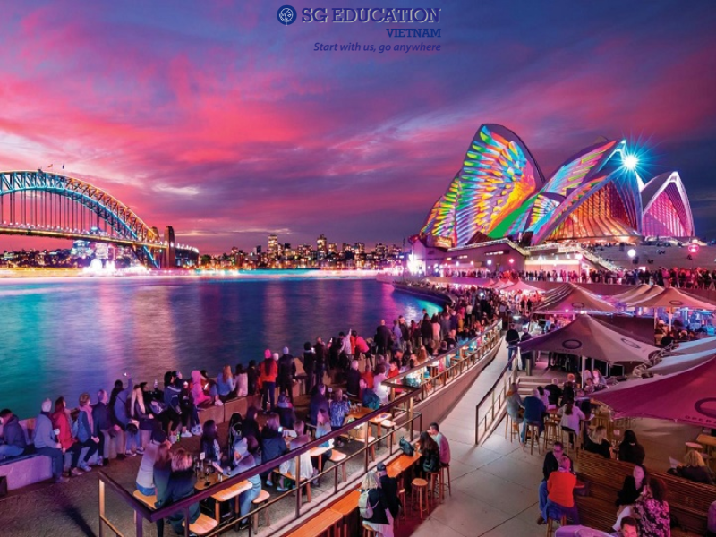 Lễ hội ánh sáng Vivid ở Sydney