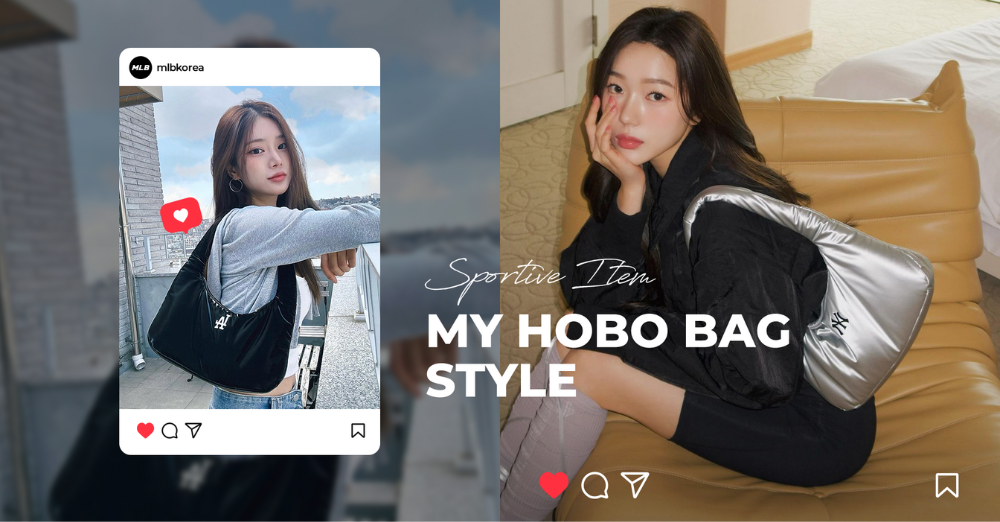 MY STYLING TIP with HOBO BAG - Túi Xách Nữ MLB