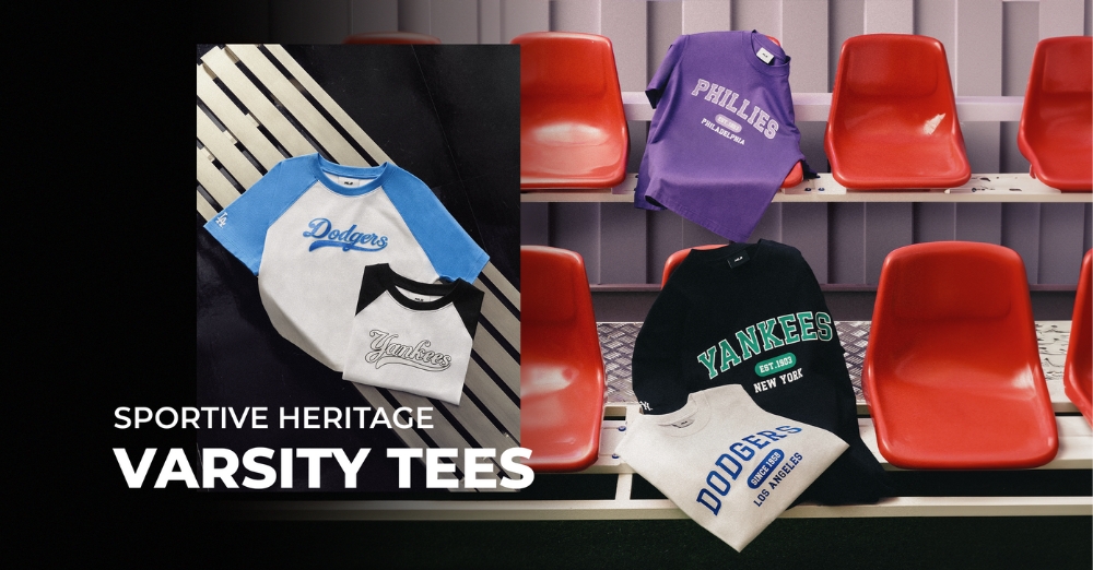 SPORTIVE HERITAGE VARSITY TEES – SỰ KẾT HỢP HOÀN HẢO GIỮA THỂ THAO & THỜI TRANG