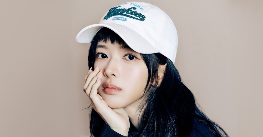 Phong Cách Mới MLB 24SS COLLECTION - Cursive Logo Ball Cap With Roh Jeong-Eui