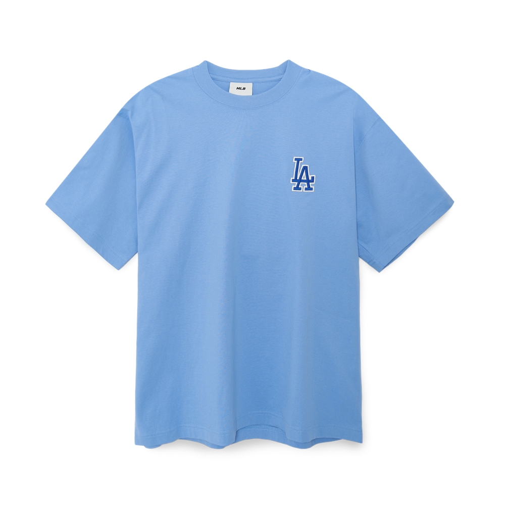 Bấm vào để xem thư viện ảnh Áo Thun MLB Classic Monogram Big Logo Short Sleeve LA Dodgers L.Cobalt Blue