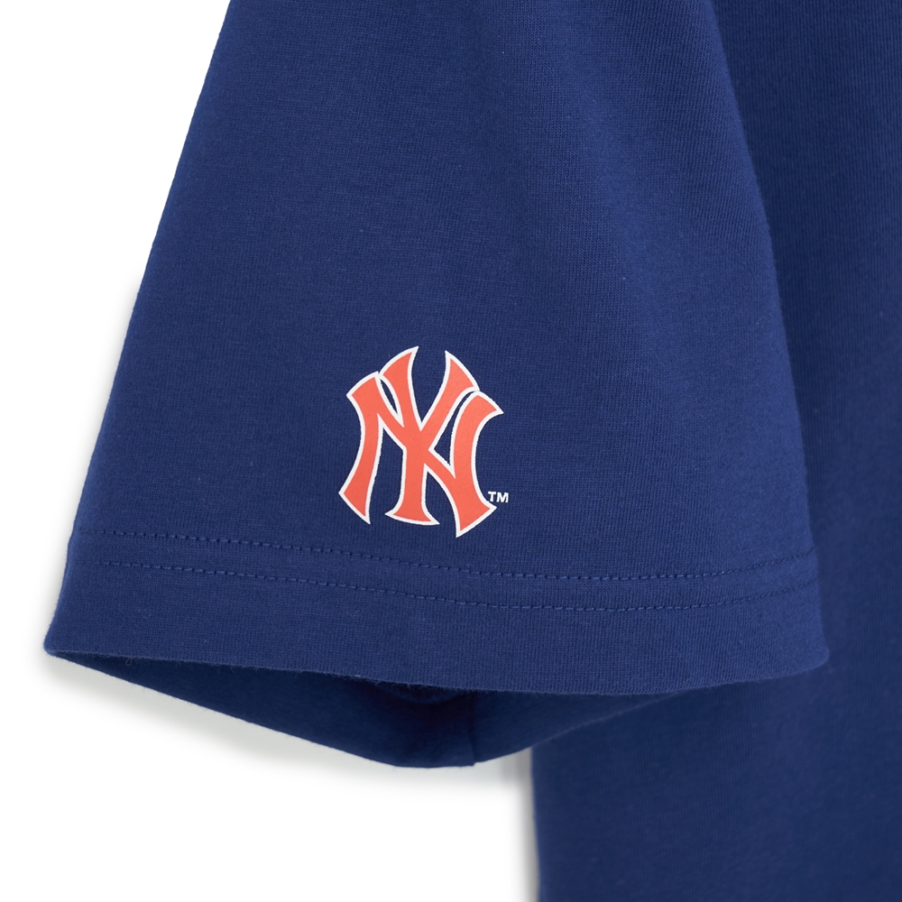 Áo Thun MLB Pop Art Graphic Overfit Short Sleeve New York Yankees L.Navy