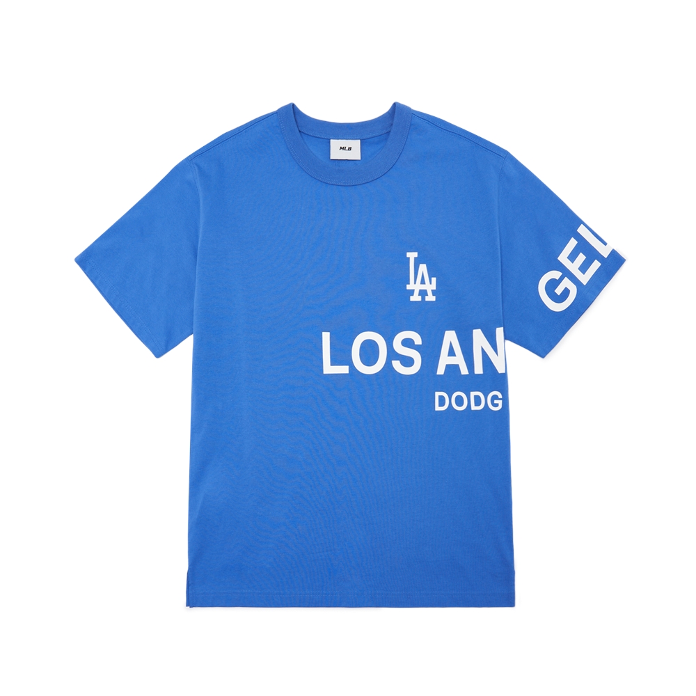 Áo Thun MLB Basic-Canvas LA Dodgers Blue